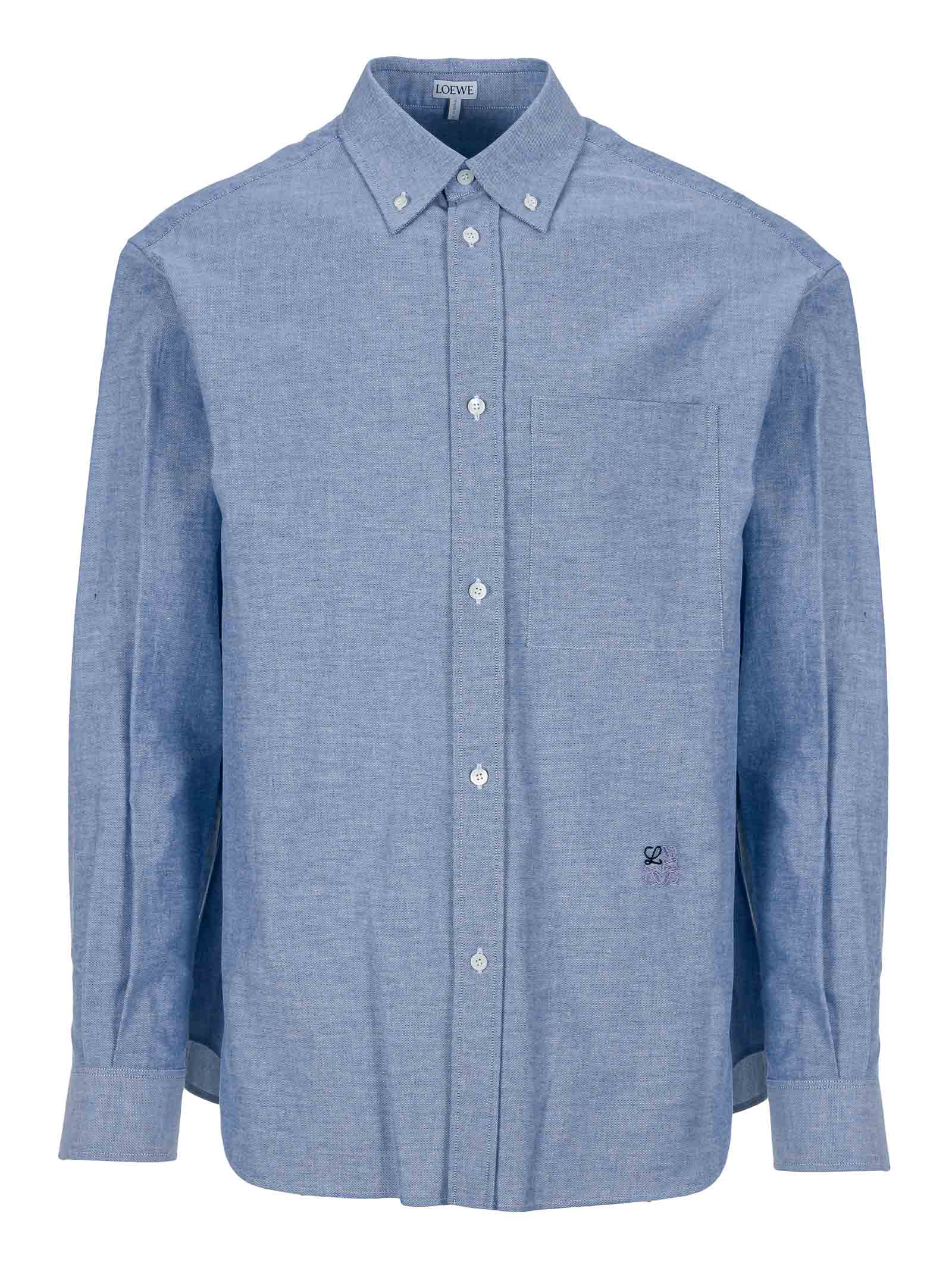 LOEWE BUTTON DOWN SHIRT IN COTTON,H526Y05W16F5140