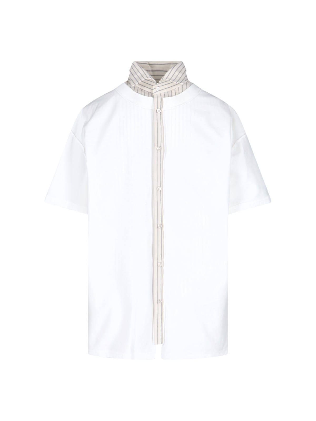 Maison Margiela Inverted Shirt In White