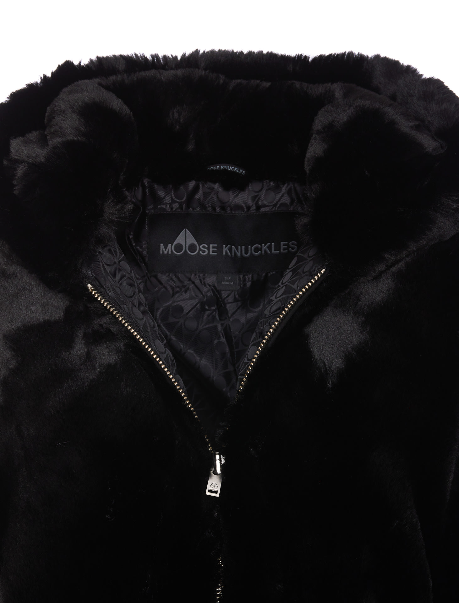 Shop Moose Knuckles Portland Bunny Jacket In Black