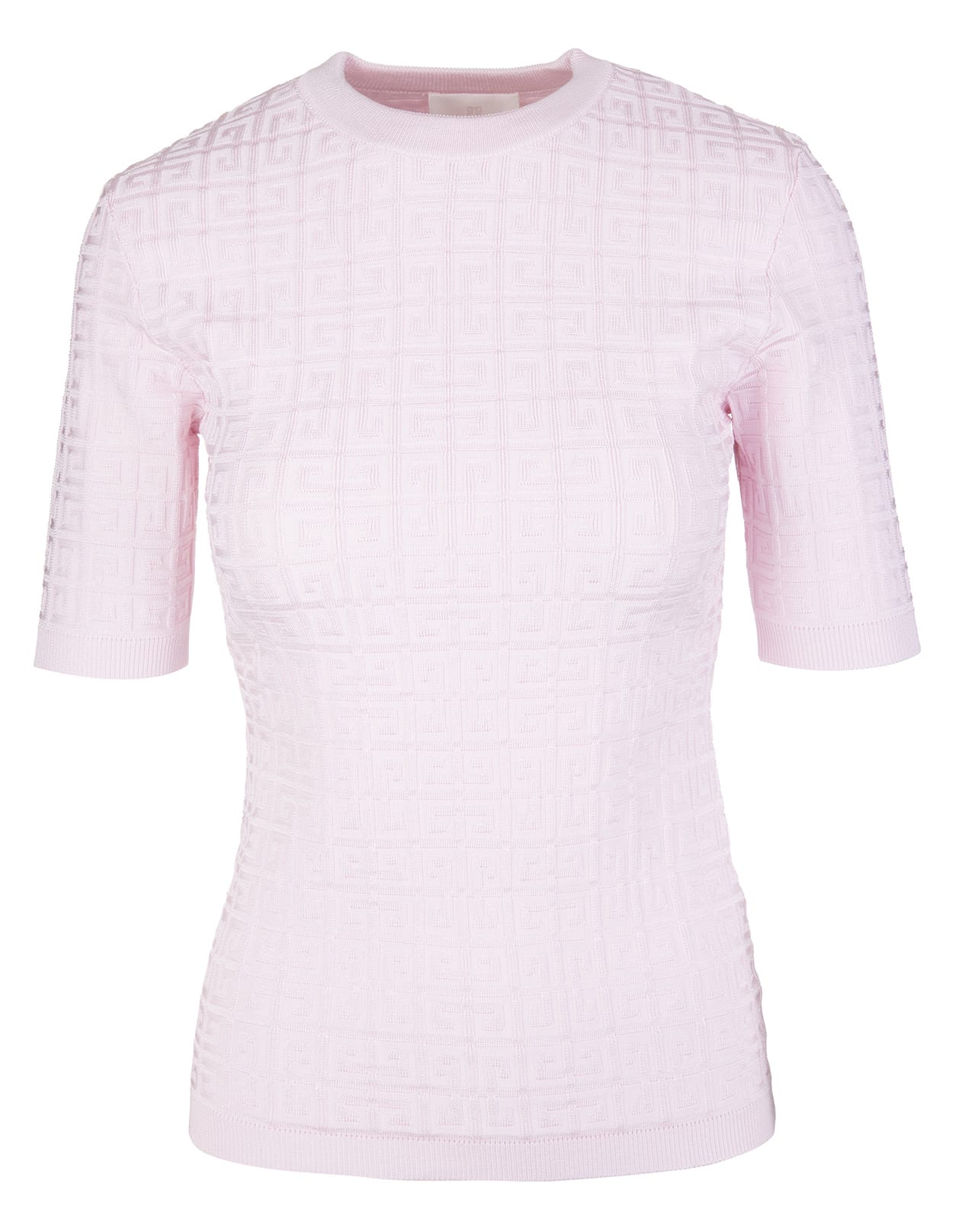 Givenchy Woman Pink 4g Knitted Pullover