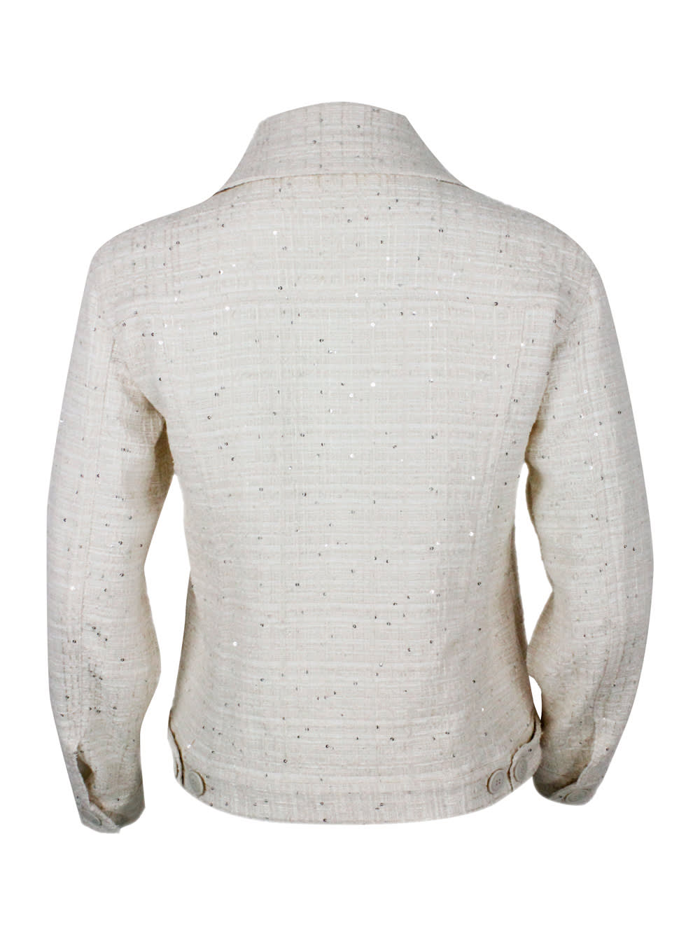 Eleventy Blazer In Cream