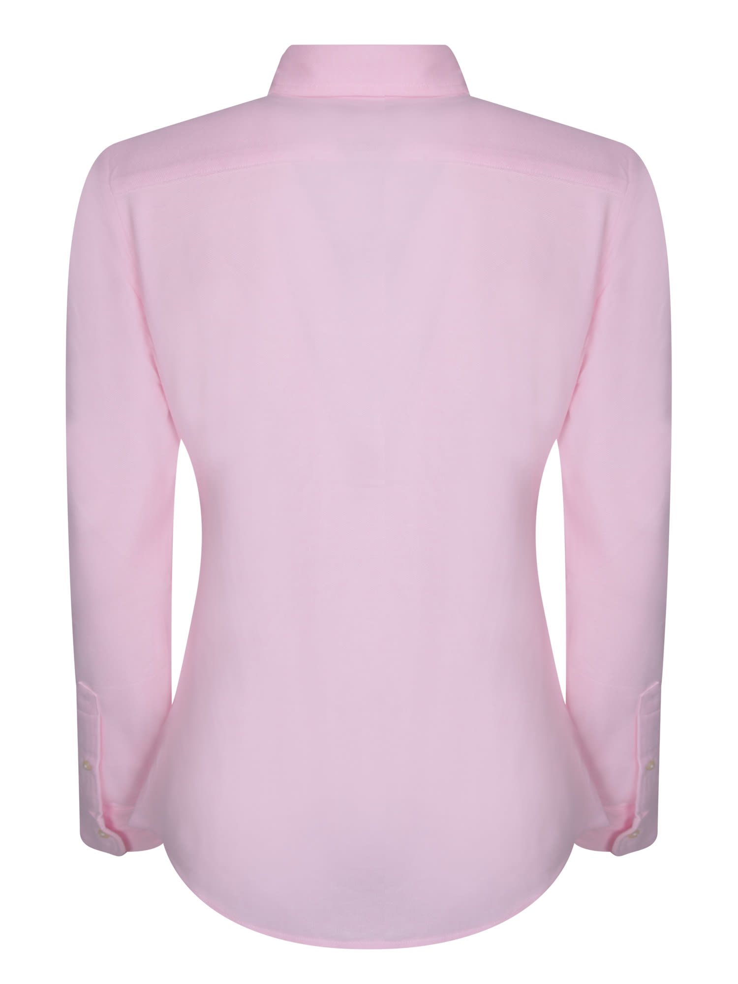 Shop Polo Ralph Lauren Pink Oxford Shirt