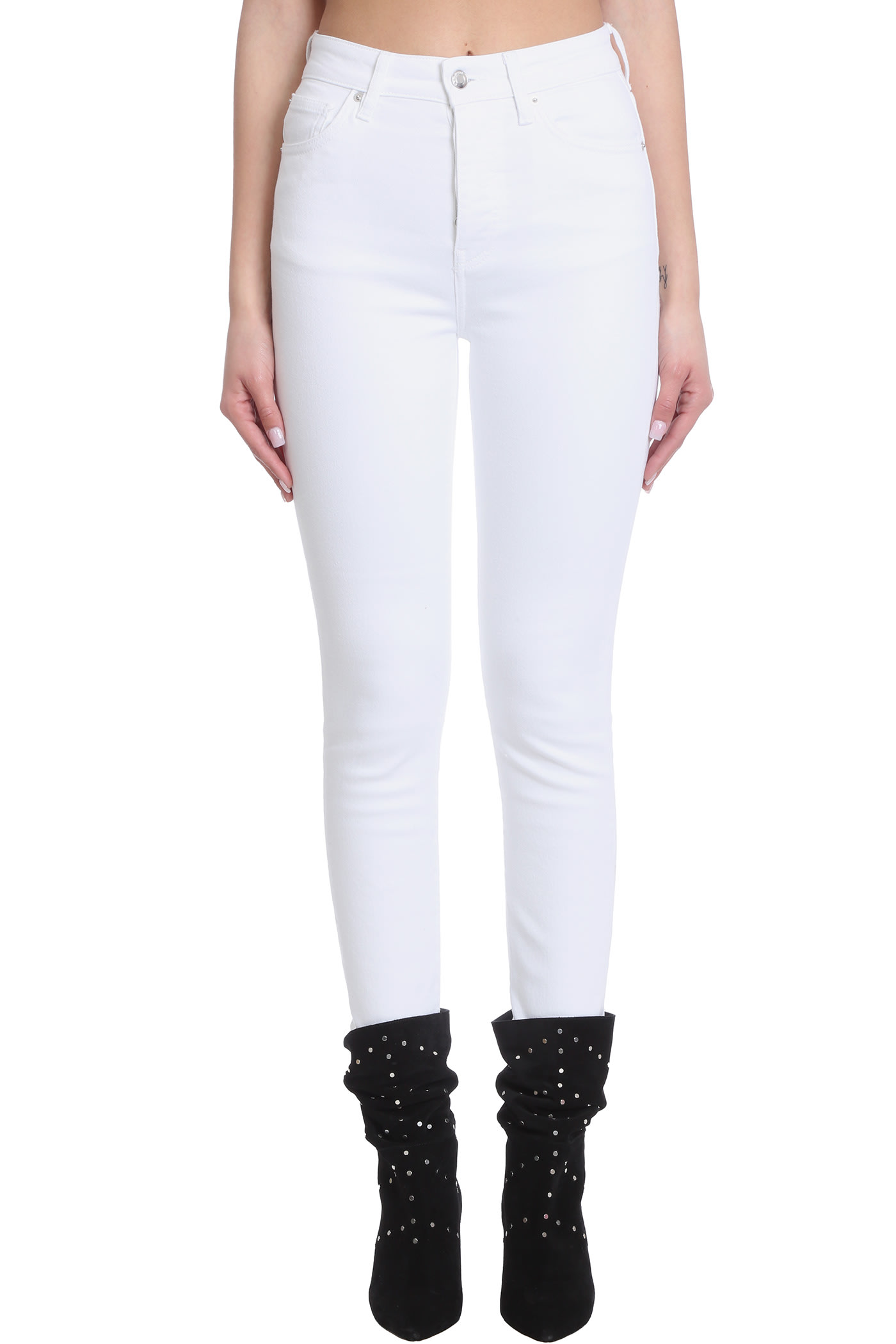IRO Gallowa Jeans In White Denim