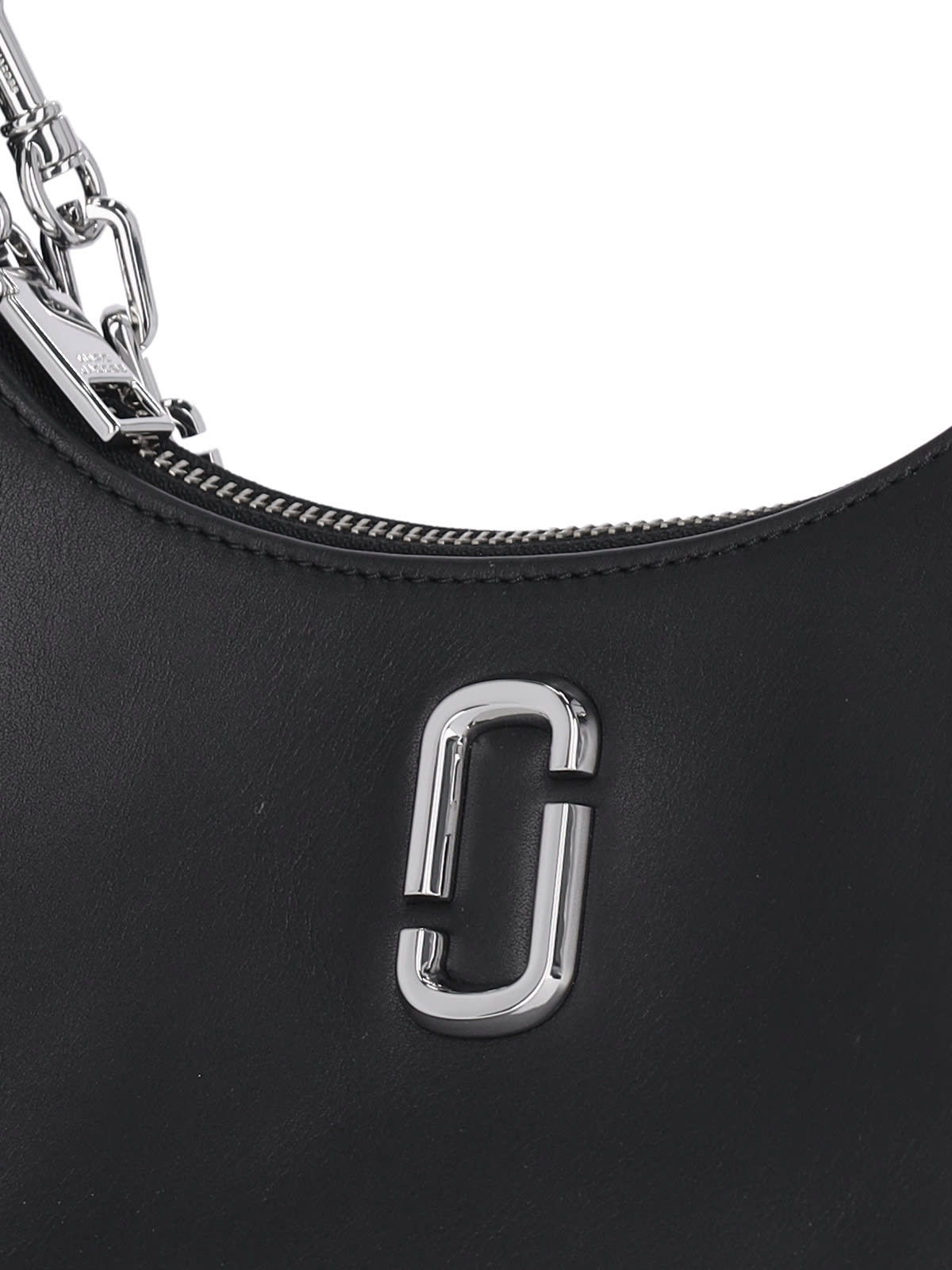 Shop Marc Jacobs Curve Shoulder Bag In Black
