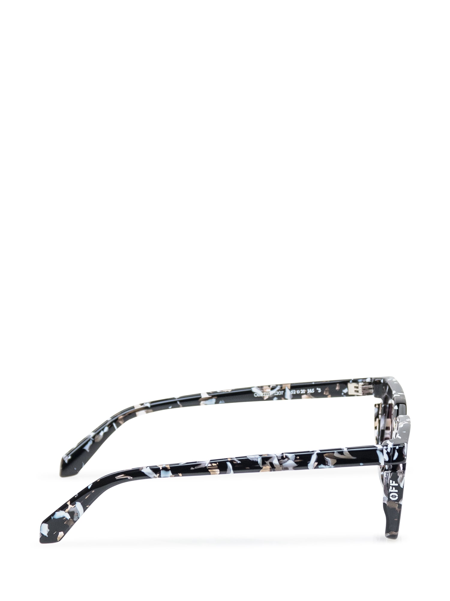 Shop Off-white Tucson Sunglasses In Havana Black-dark Gr