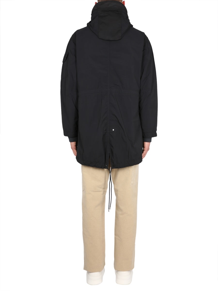 Ten C Mid Layer Jacket In Black