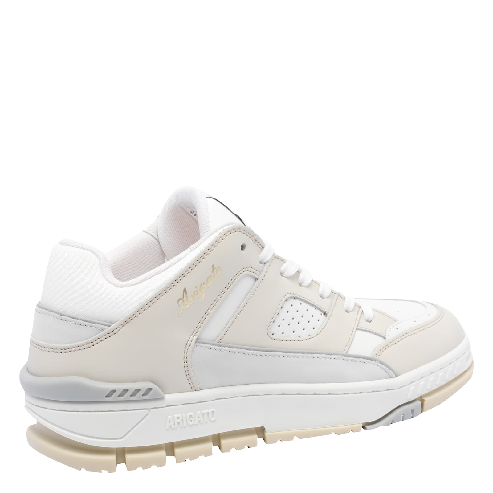 Axel Arigato Low-top Sneakers With Textured Panels And Cushioned Sole In Multi