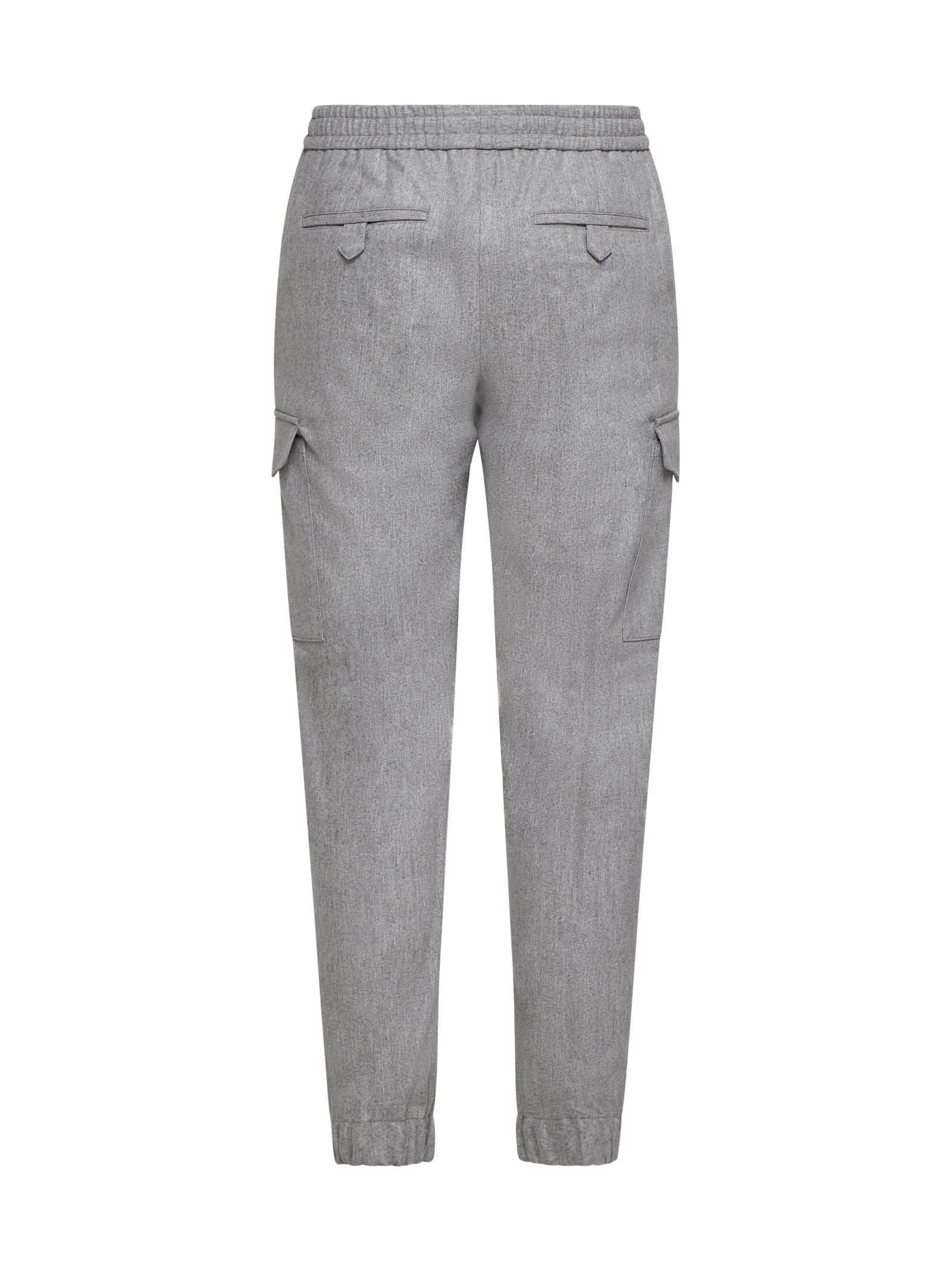 Shop Pt Torino Pants In Grigio Azzurro