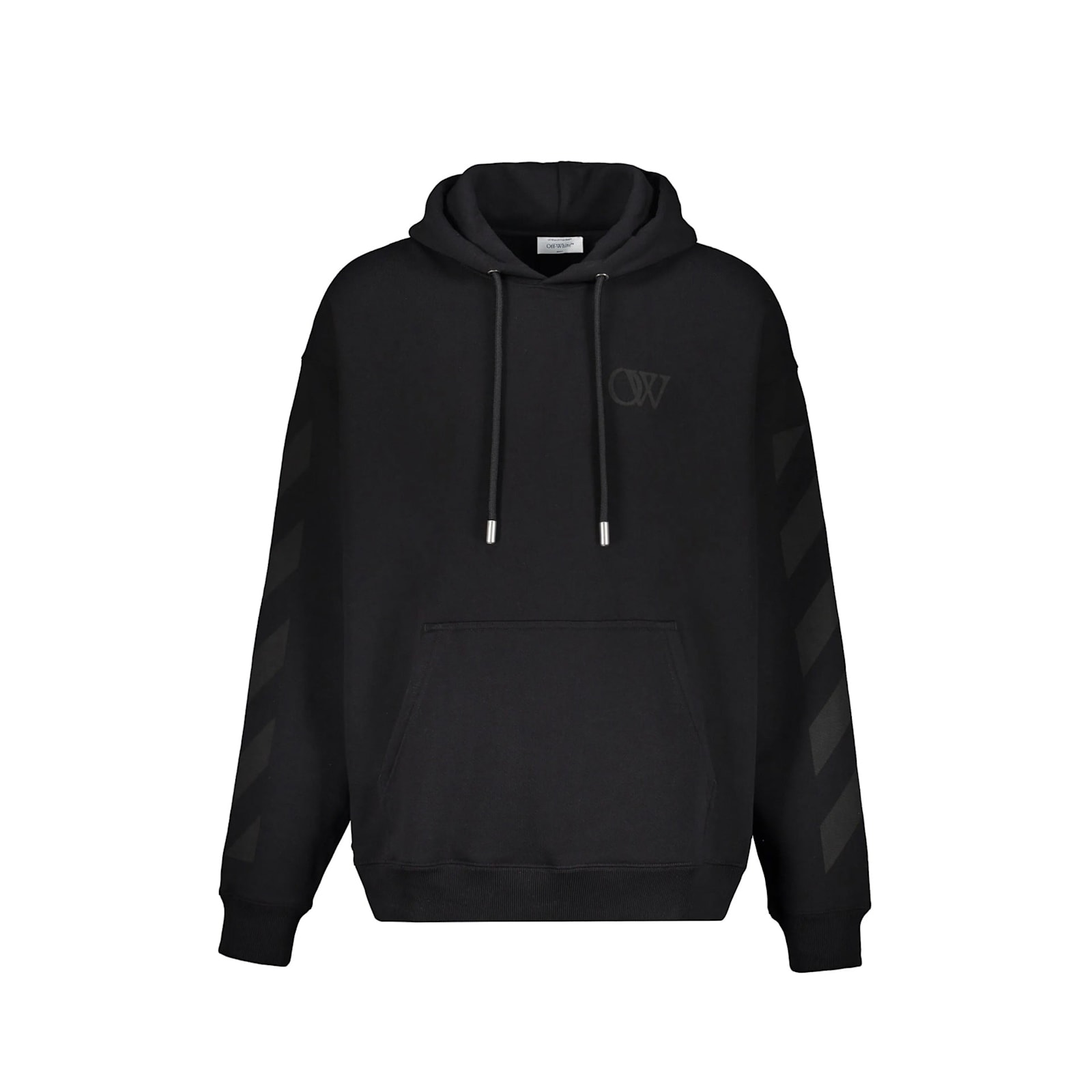 Off-White Elegant And Versatile Black Hoodie