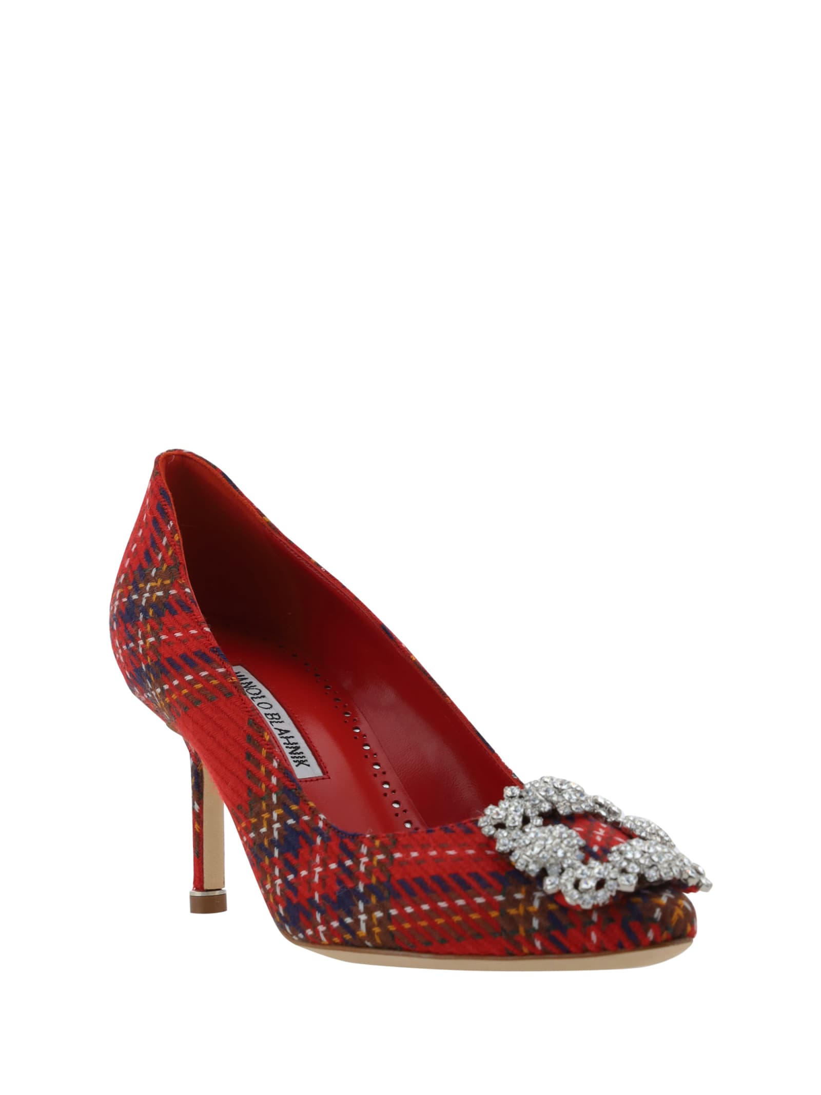 Shop Manolo Blahnik Hangisi Pumps In Ywov