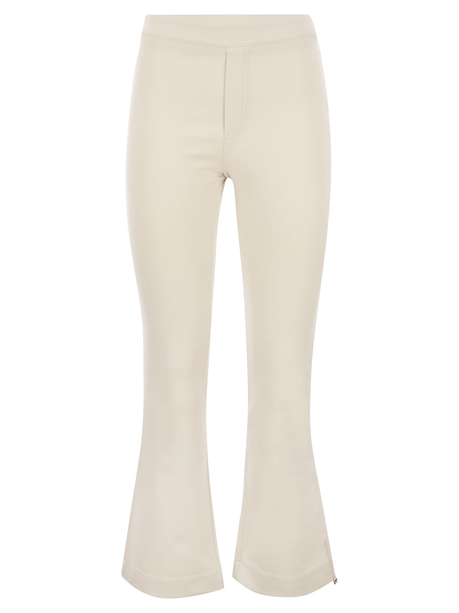 HERNO VISCOSE JERSEY TROUSERS