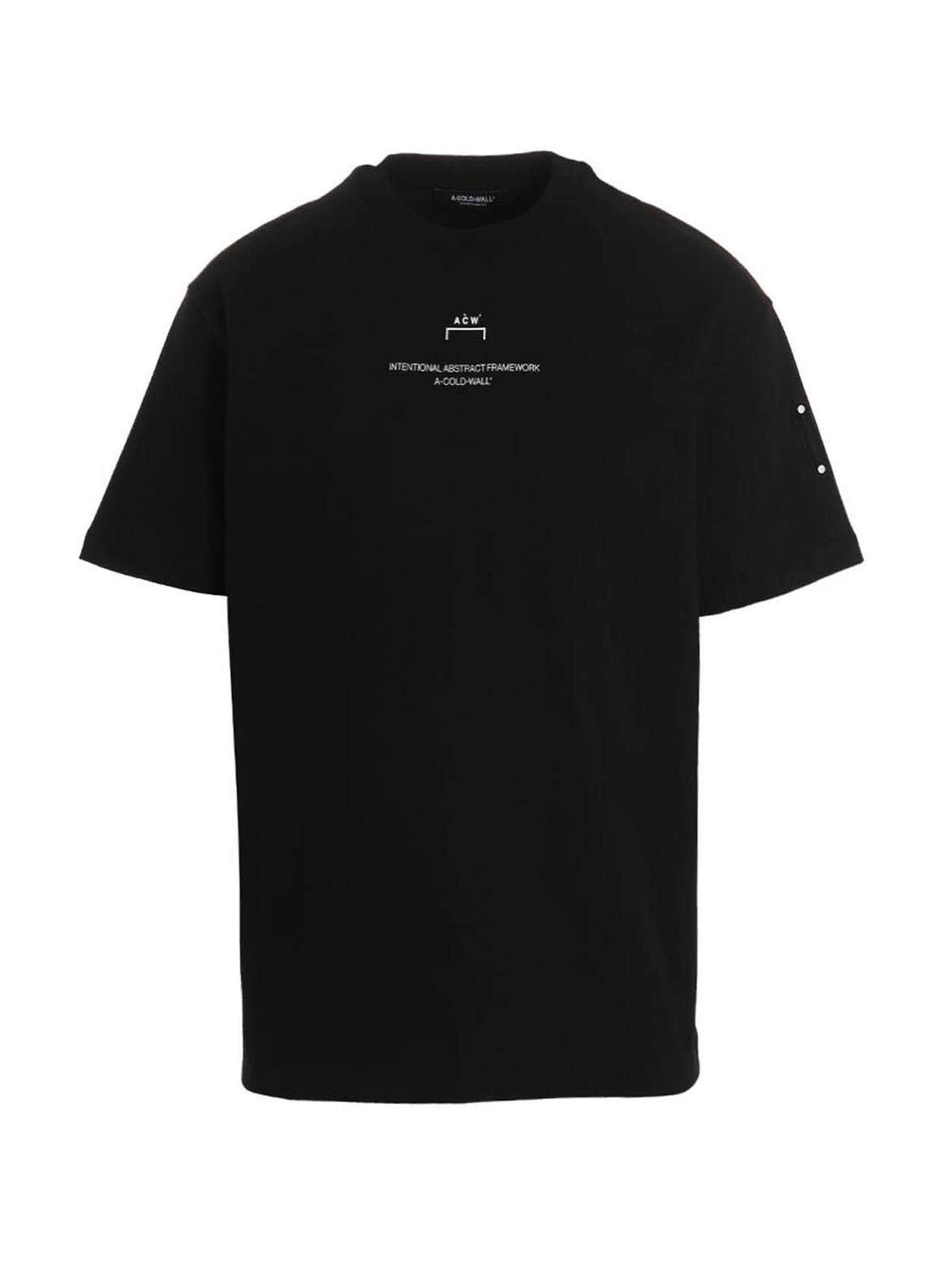 A-cold-wall* Brutalist T-shirt In Black | ModeSens