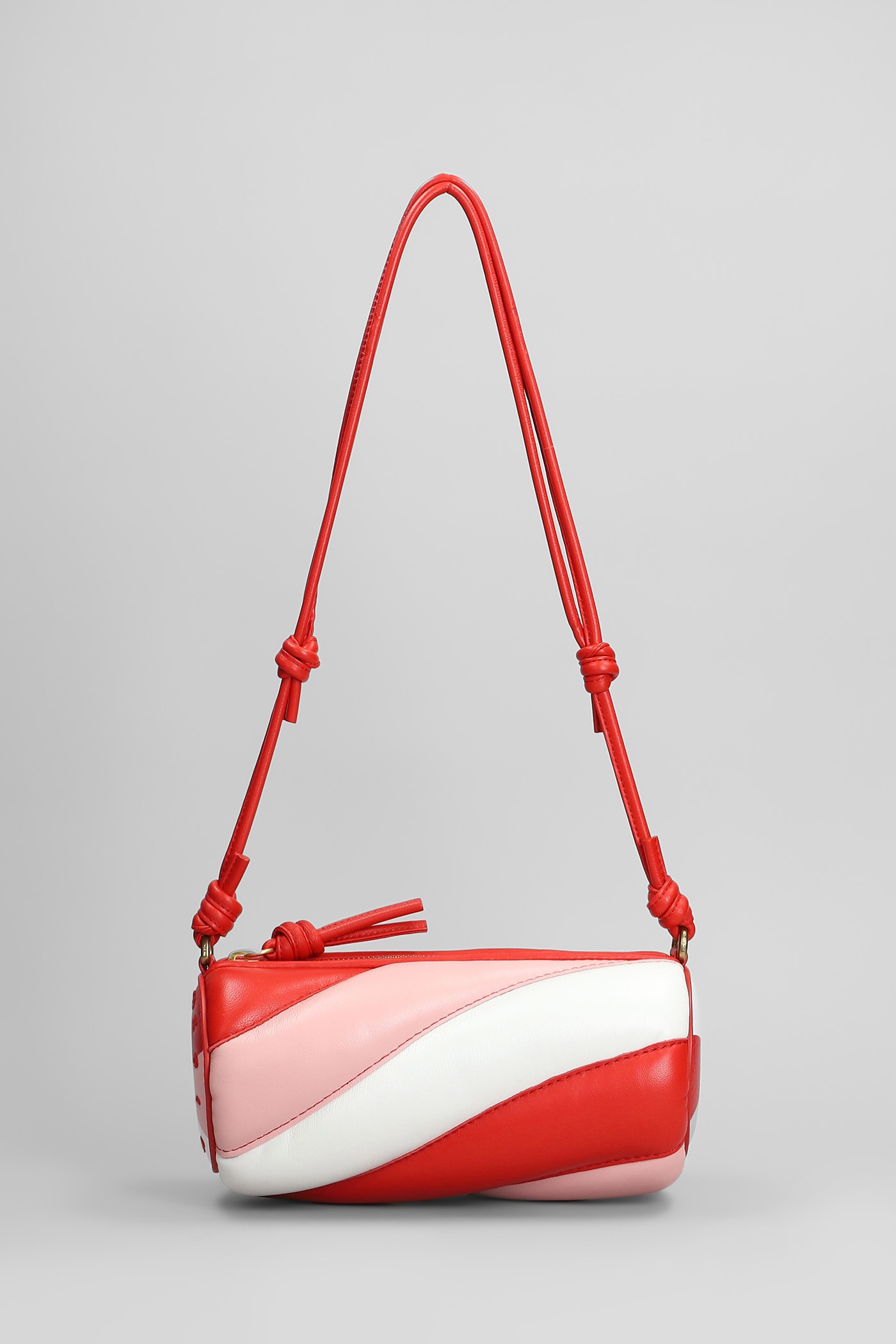 Mini Mella Shoulder Bag In Multicolor Leather
