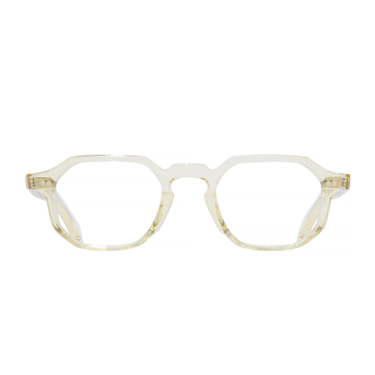 Cutler And Gross Graham Gr11 B4 Butter Crystal Glasses In Yellow