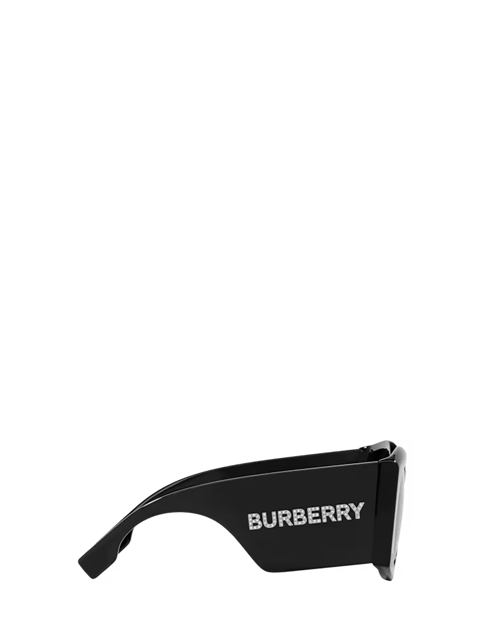 Shop Burberry Eyewear Be4388u Black Sunglasses