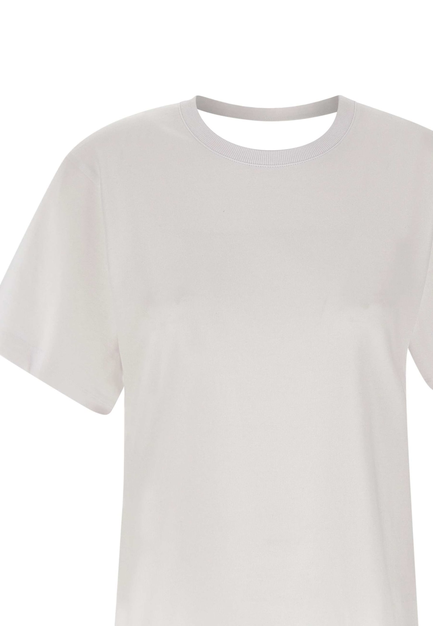 Shop Iro Edjy Cotton T-shirt In White