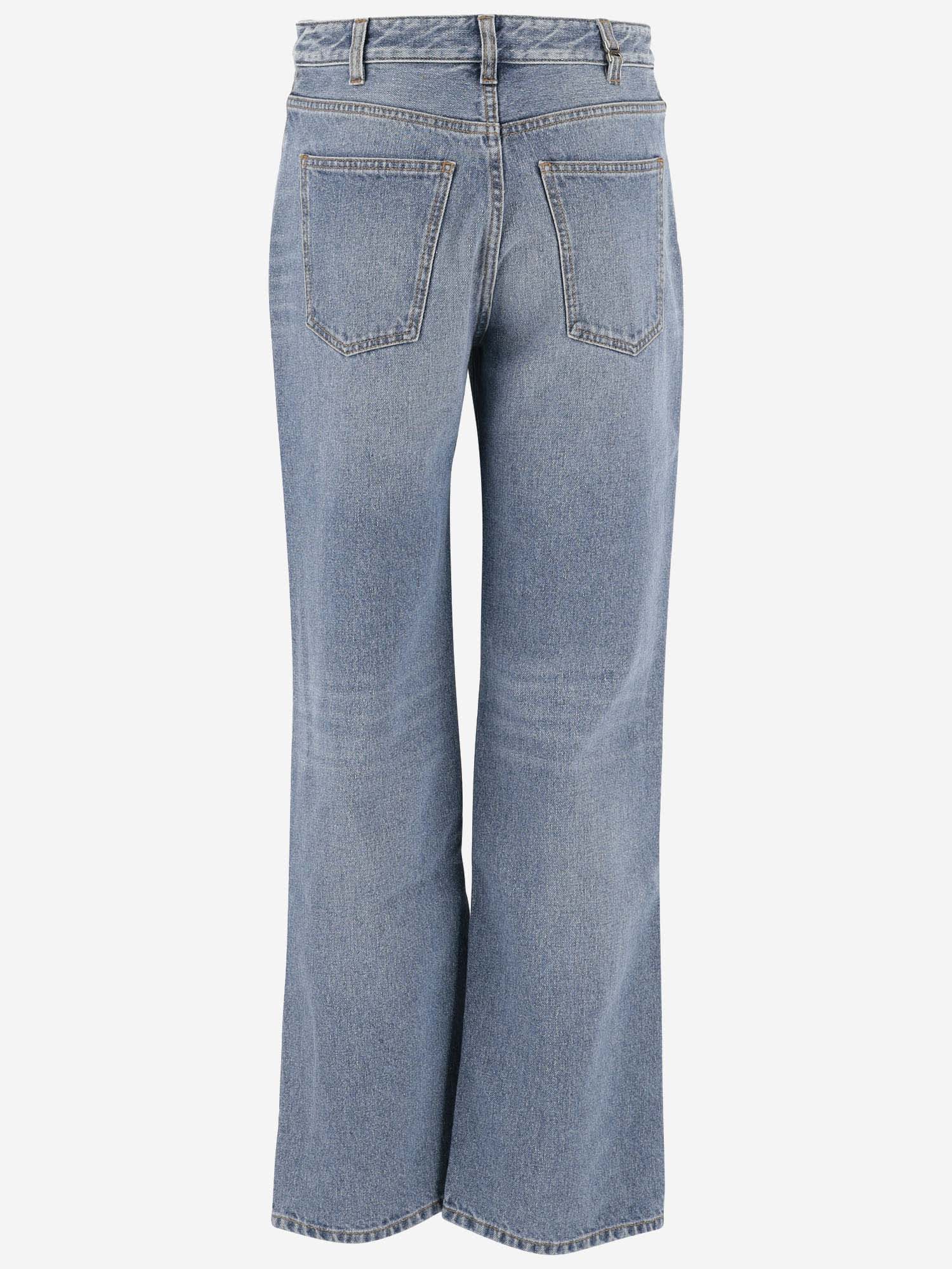 Shop Chloé Straight Leg Denim Jeans