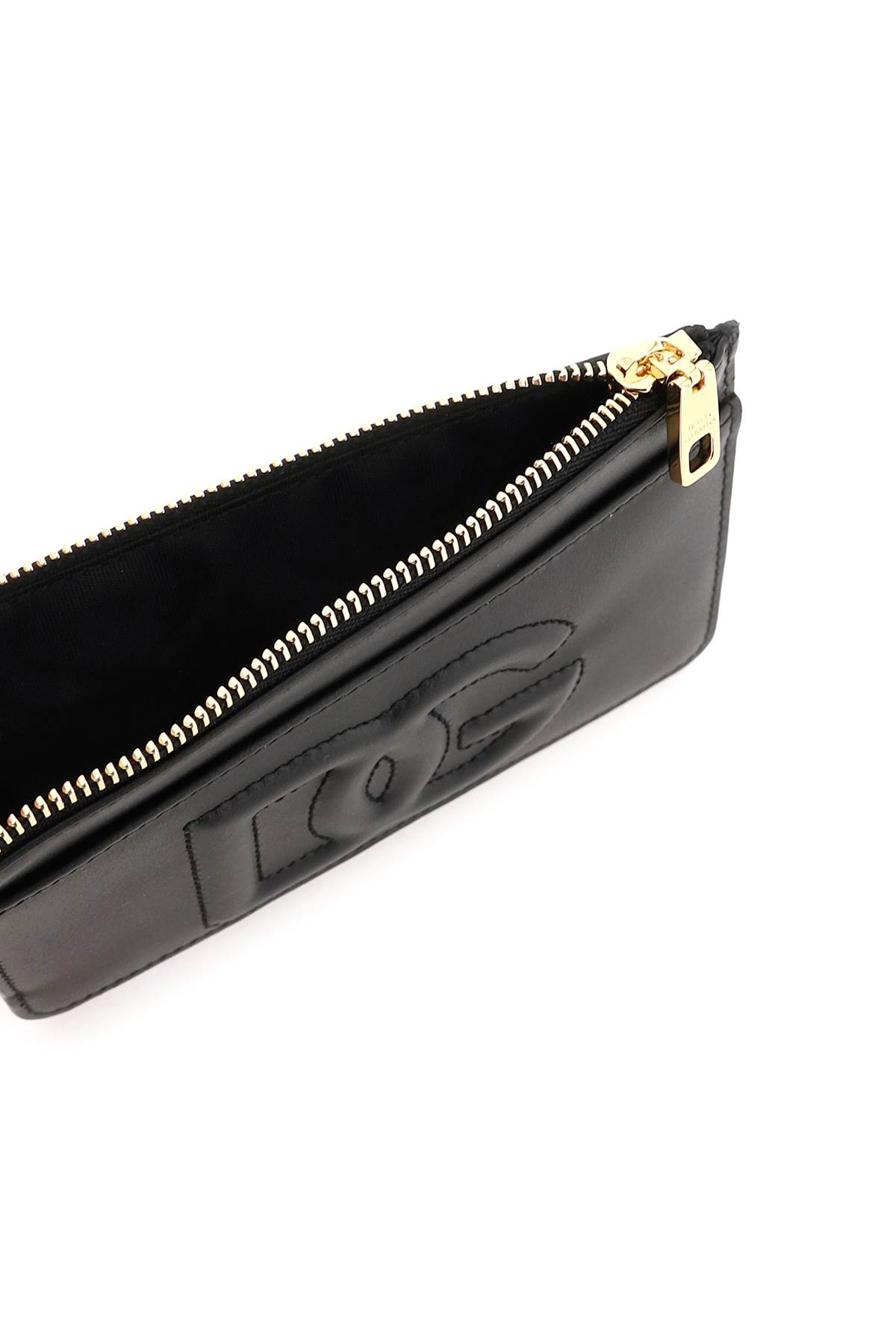 Shop Dolce & Gabbana Logoed Cardholder In Nero (black)