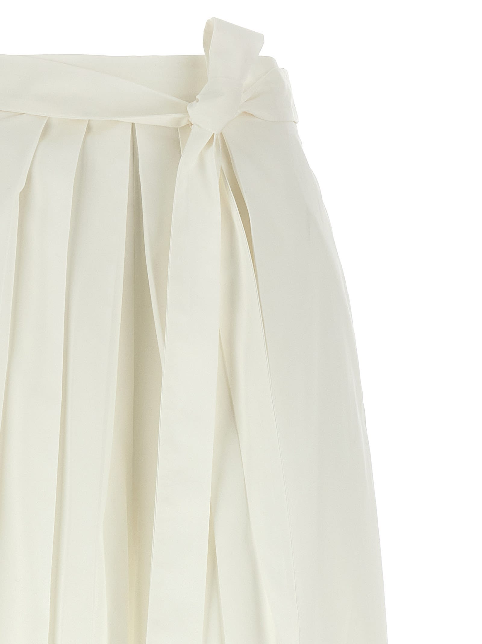 Fabiana Filippi Wide Range Of Trousers Pants In White