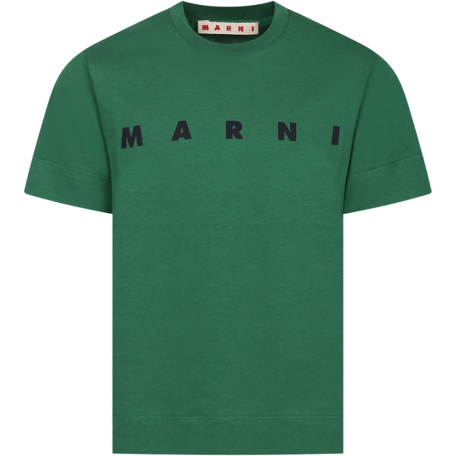MARNI ロゴTシャツ　spring green　美品タグ付 MARNI ロゴTシャツ spring green 美品タグ付 Marni Printed T