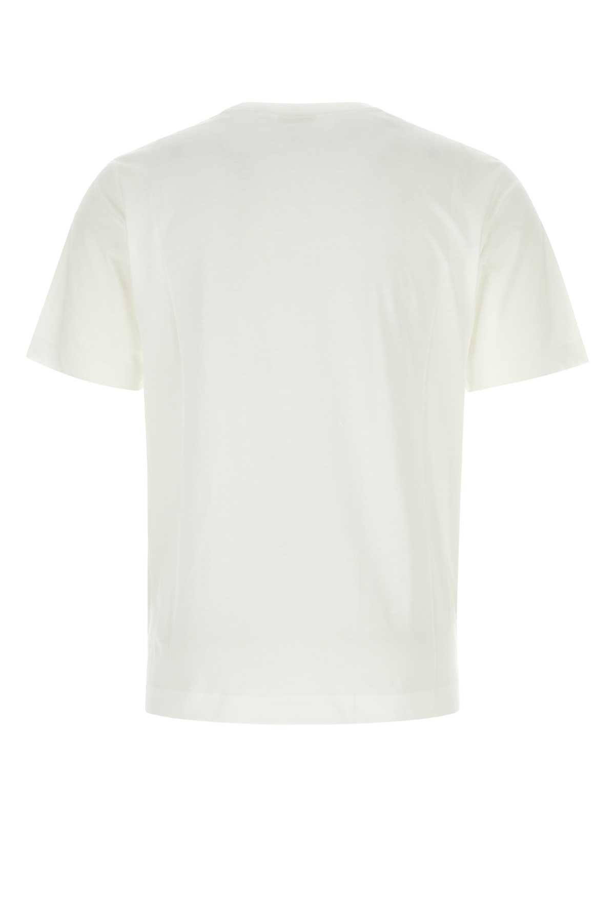 Shop Dries Van Noten White Cotton T-shirt
