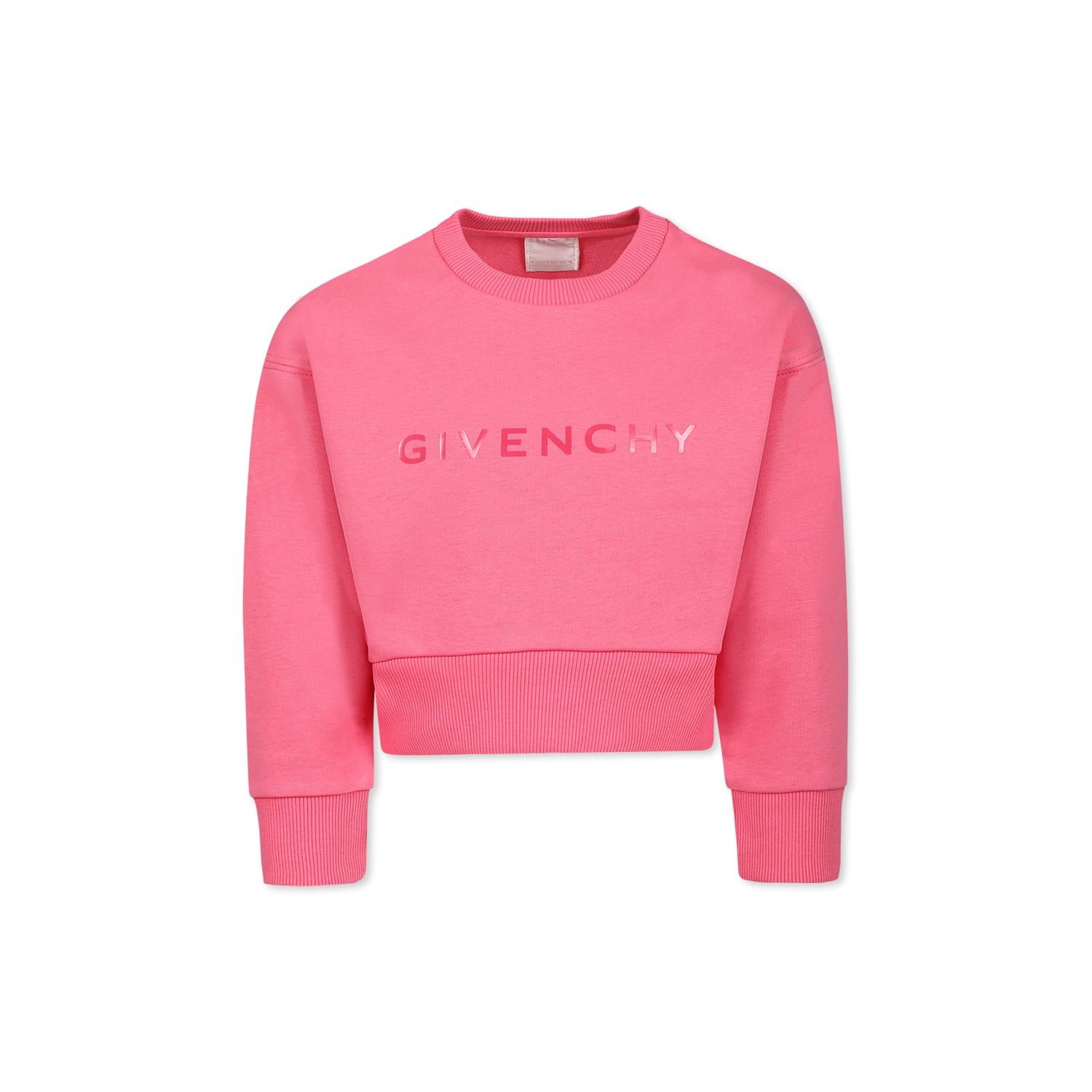 Givenchy Sweatshirt With Print In Pink