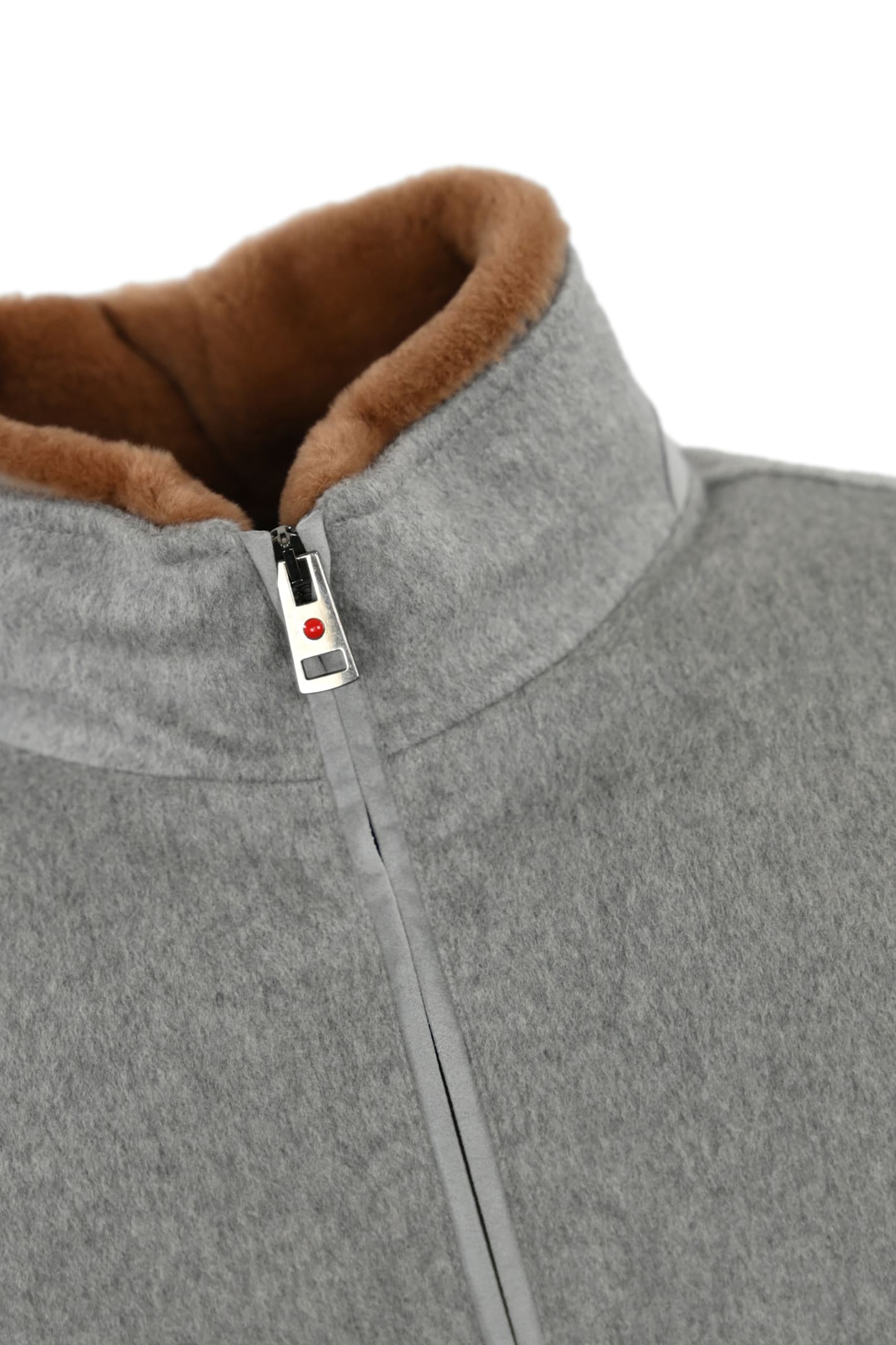 Shop Kired Cashmere Jacket In Grigio