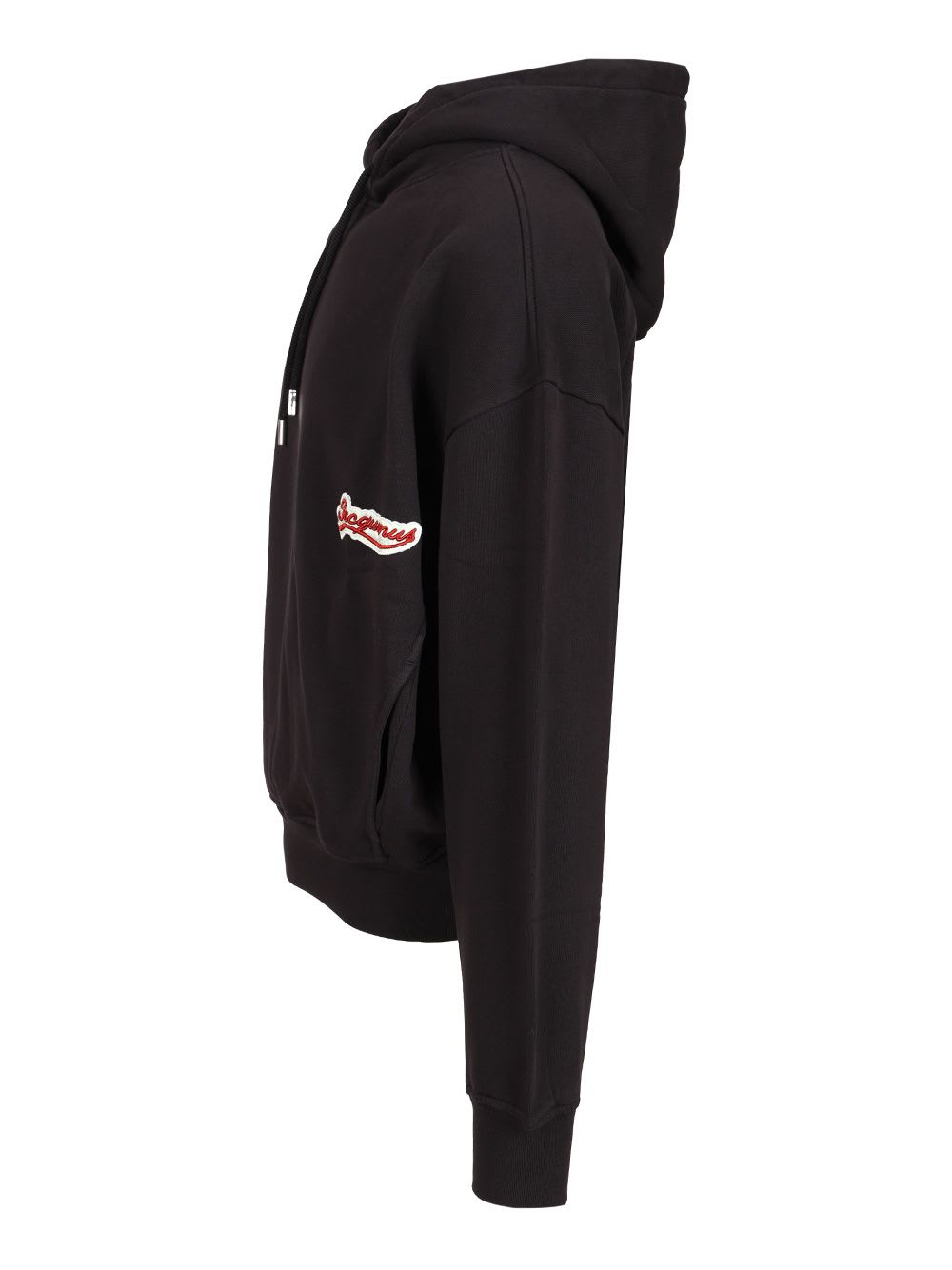 Jacquemus Cotton Sweatshirt With Logo In White