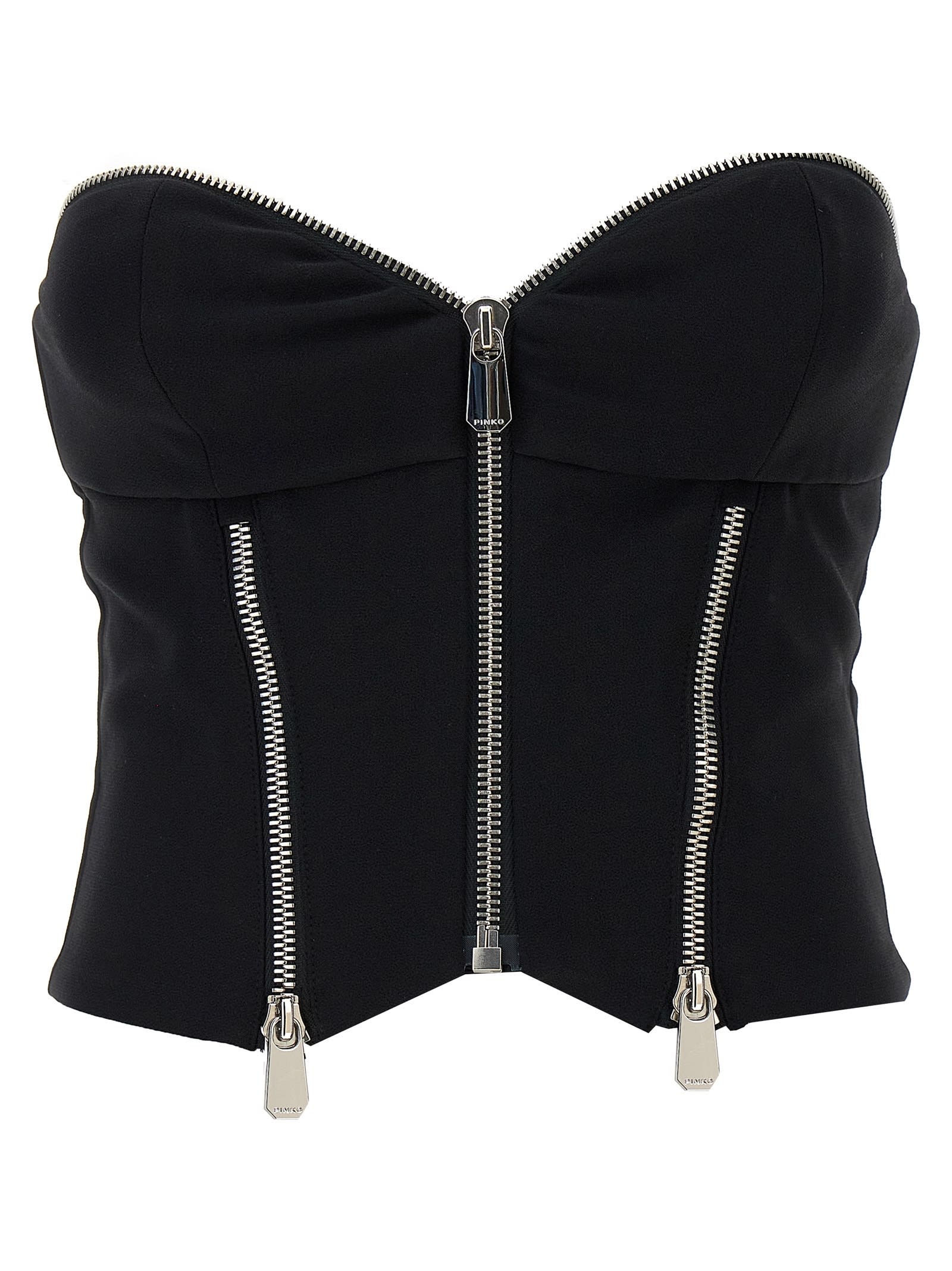 Shop Pinko Vannes Top In Black