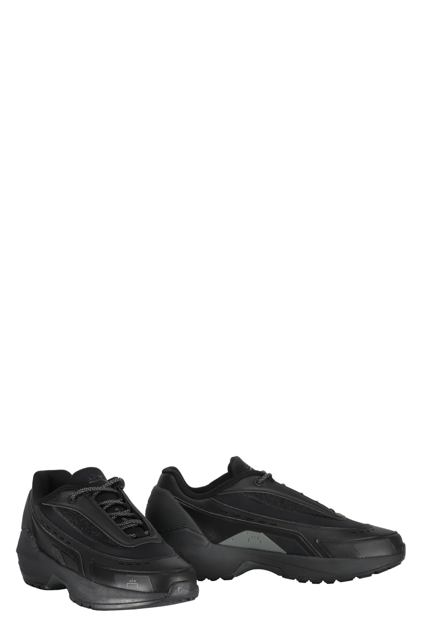Shop A-cold-wall* Low-top Sneakers In Black