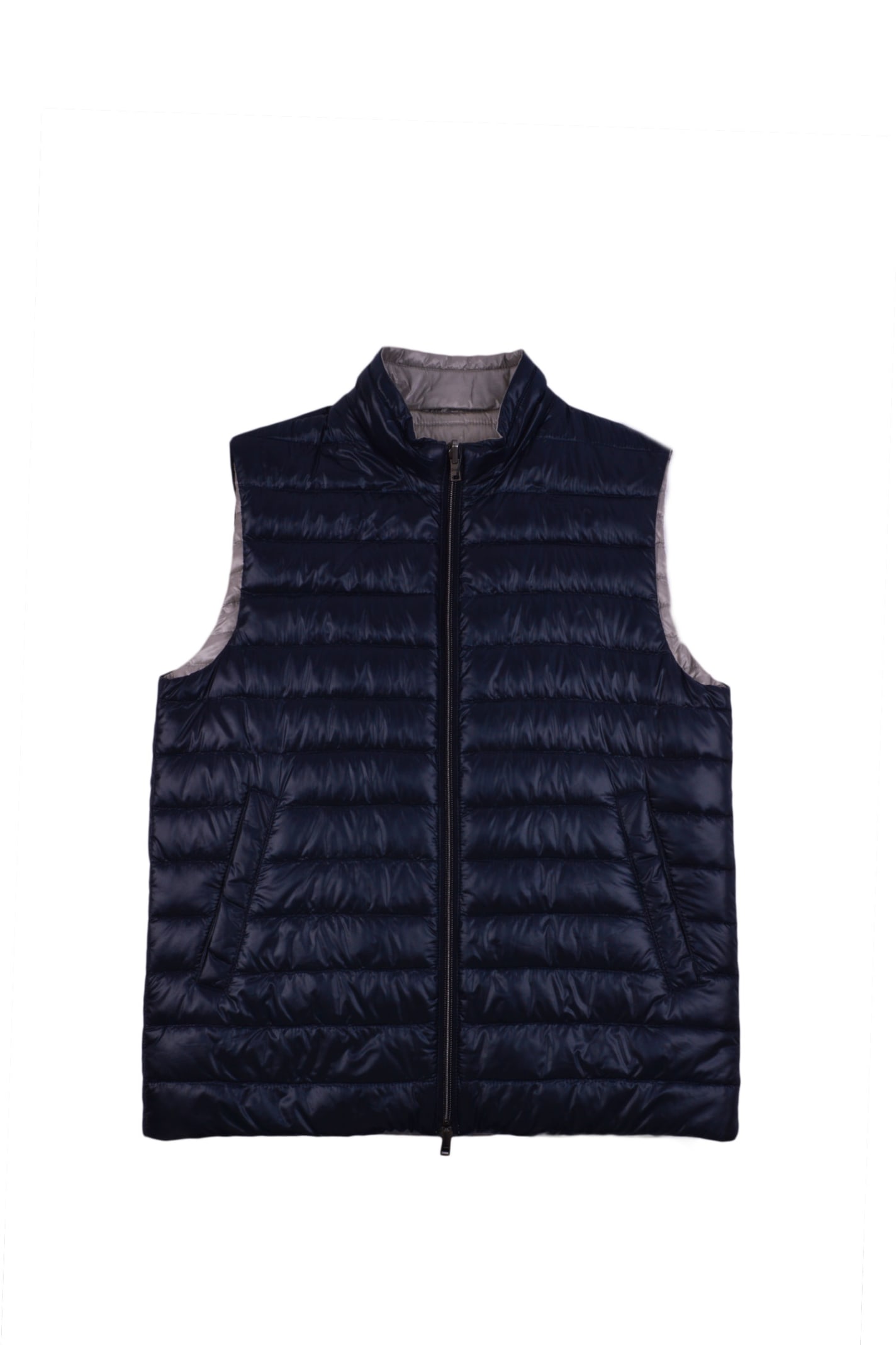 Shop Herno Gilet In Blue