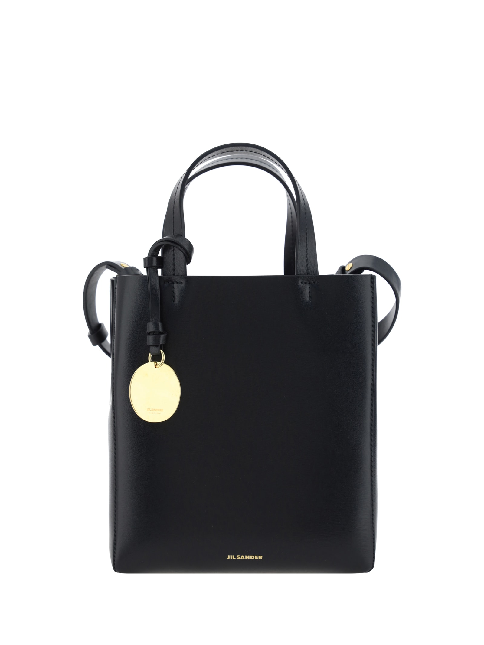 Shop Jil Sander Handbag In Black