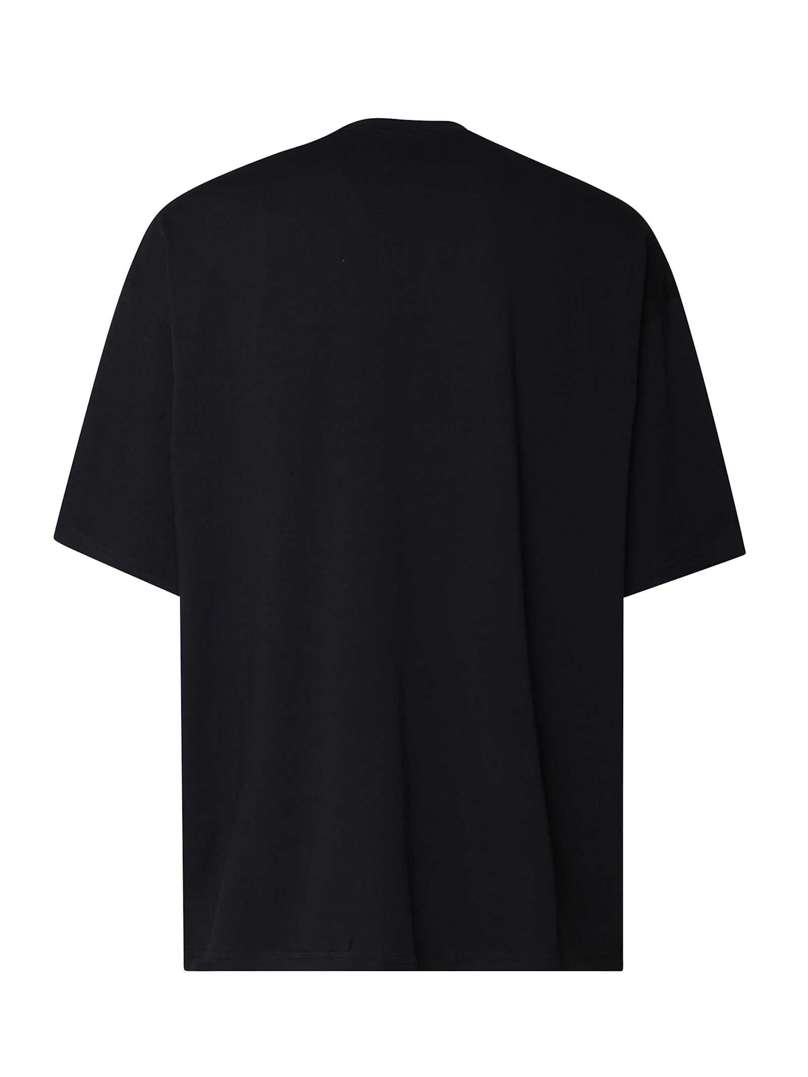 Shop John Richmond Cotton T-shirt In Black