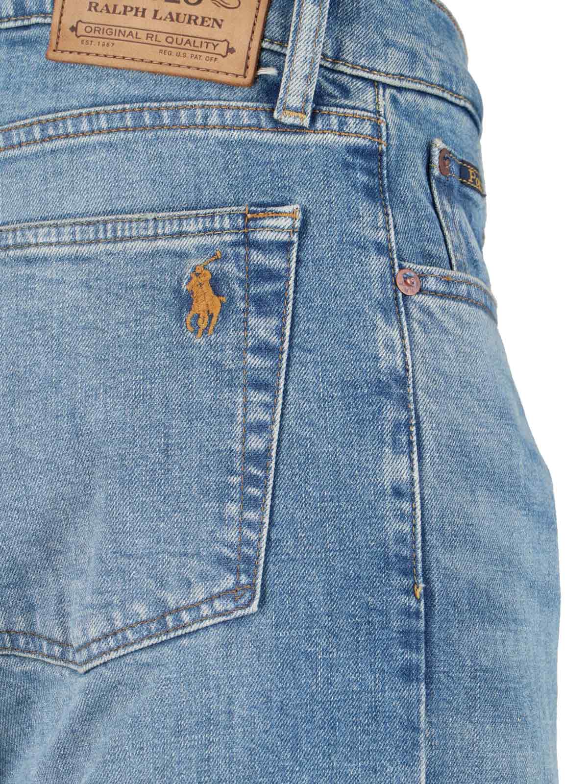Polo Ralph Lauren Straight Trousers Belt Loops Five Pockets