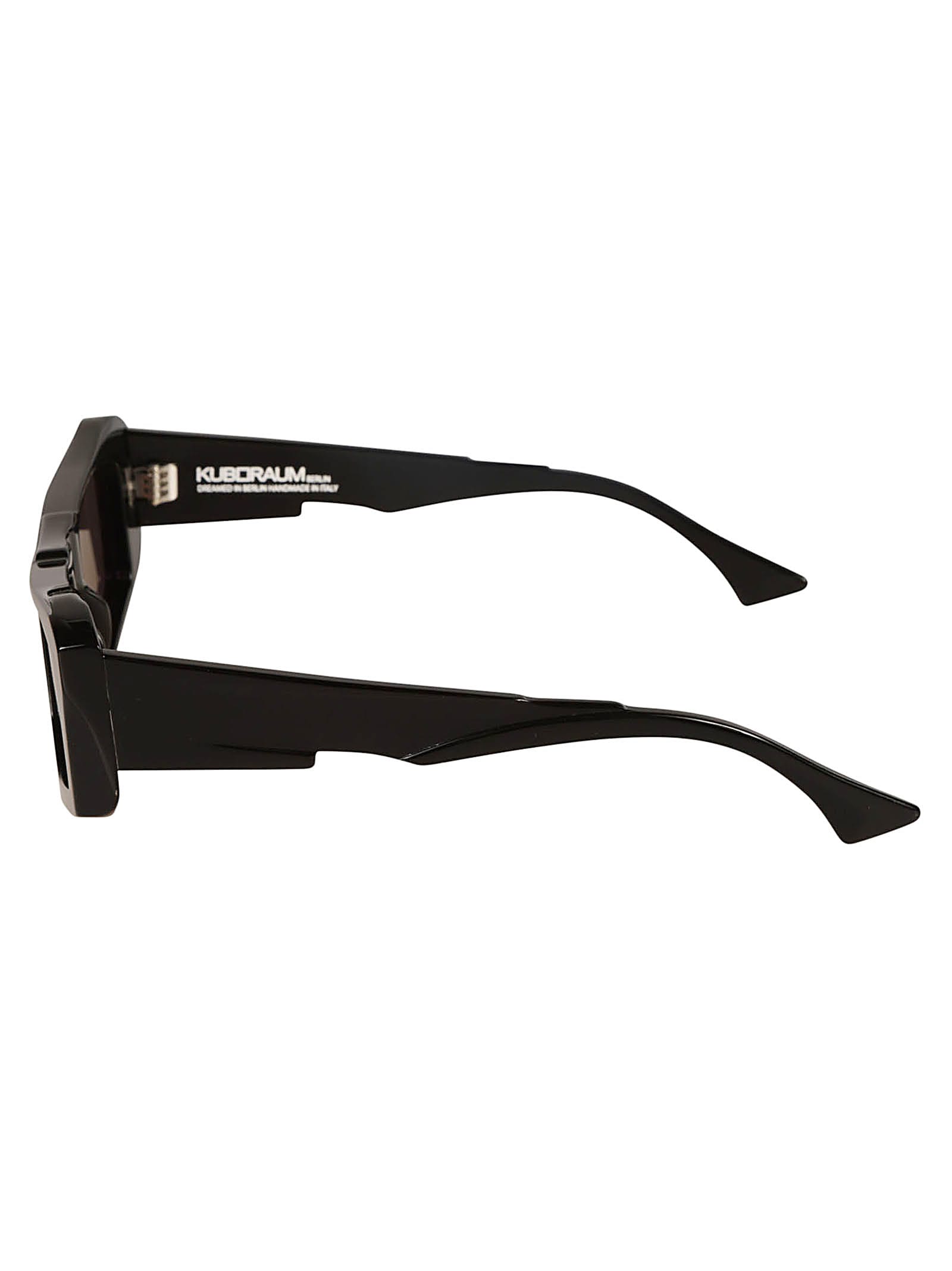 Shop Kuboraum F6 Sunglasses Sunglasses In Black