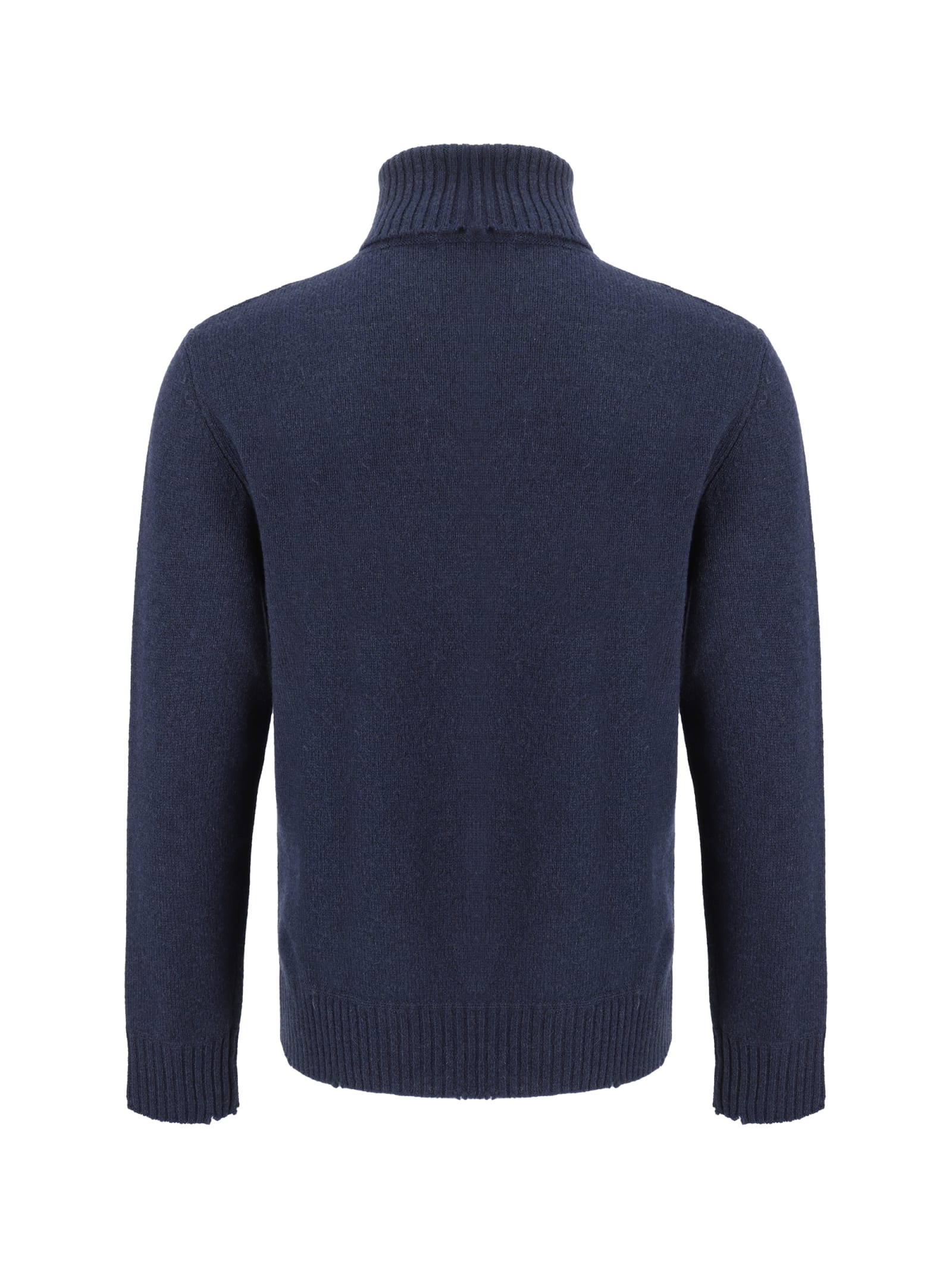 Shop Dsquared2 Turtleneck Sweater In Blue