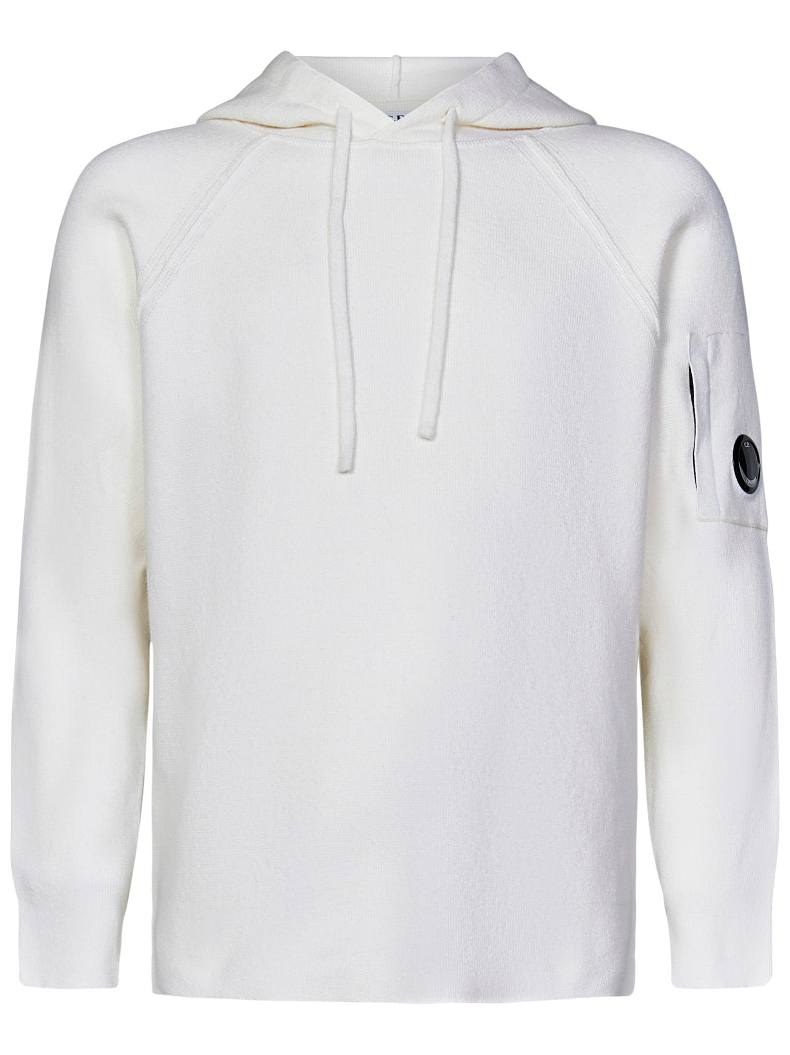 Shop C.p. Company Sweater In White