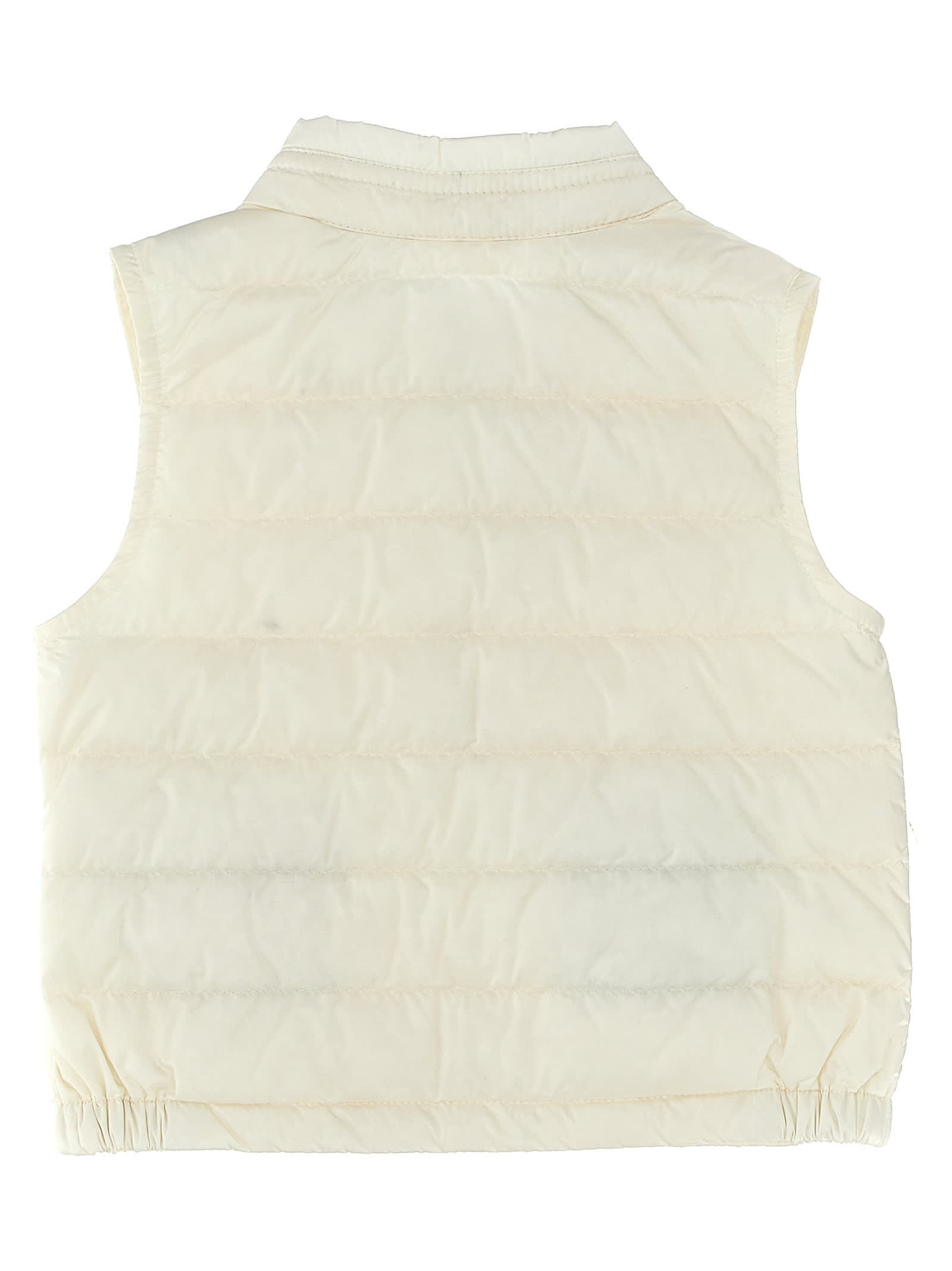 Shop Moncler New Amaury Vest In White