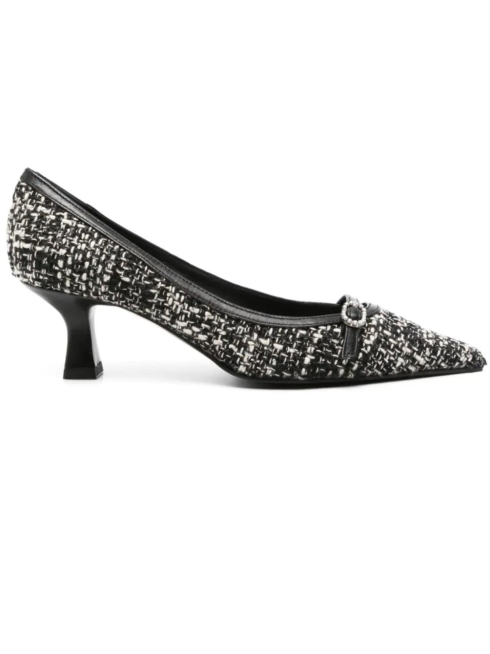 Shop Roberto Festa Black And White Jessy Pumps