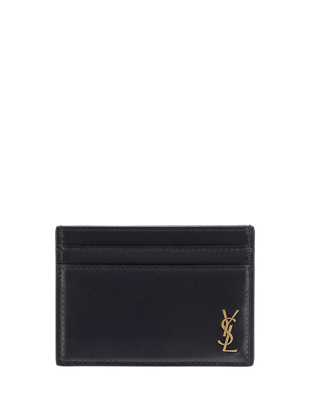Saint Laurent Card Holder In Nero