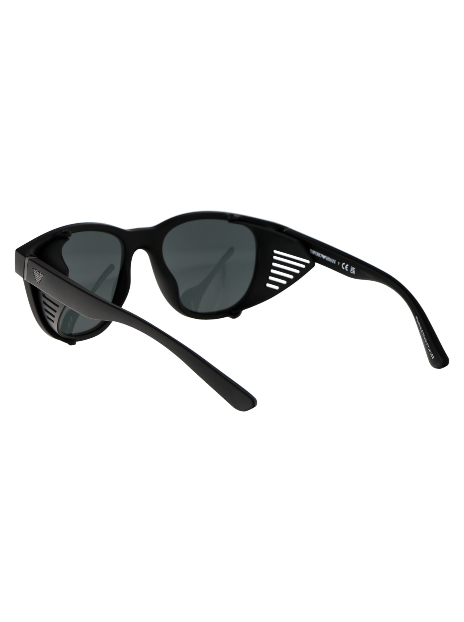 Emporio Armani 0ea4216u Sunglasses In 500187 Matte Black