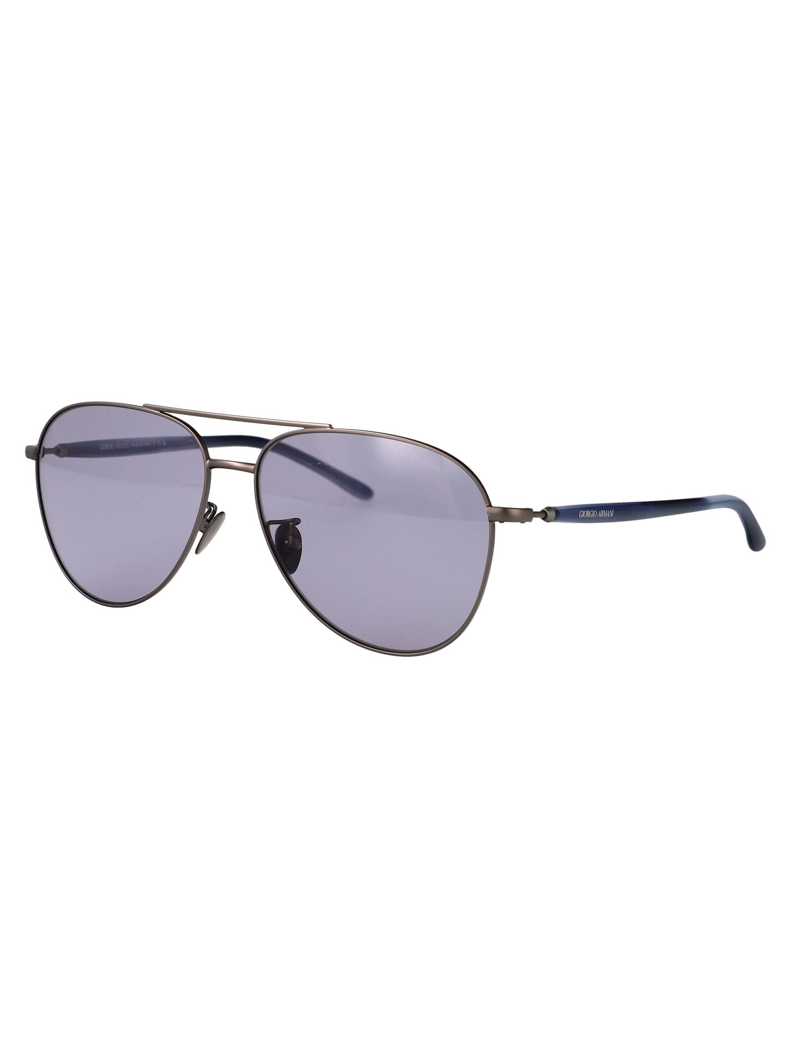 Giorgio Armani 0ar6162 Sunglasses In Matte Gunmetal