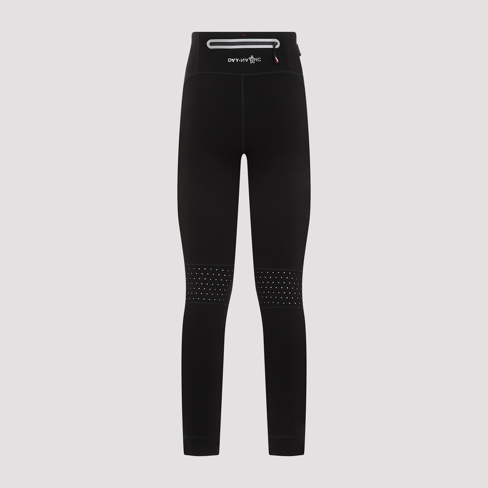 Shop Moncler Polyamide Leggings In Black