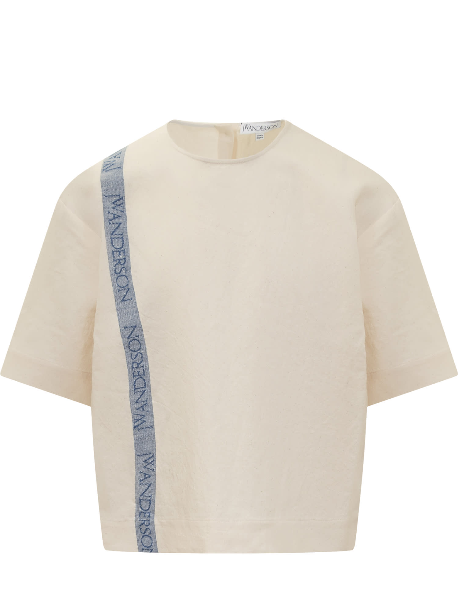 Jw Anderson T-shirt In Cream