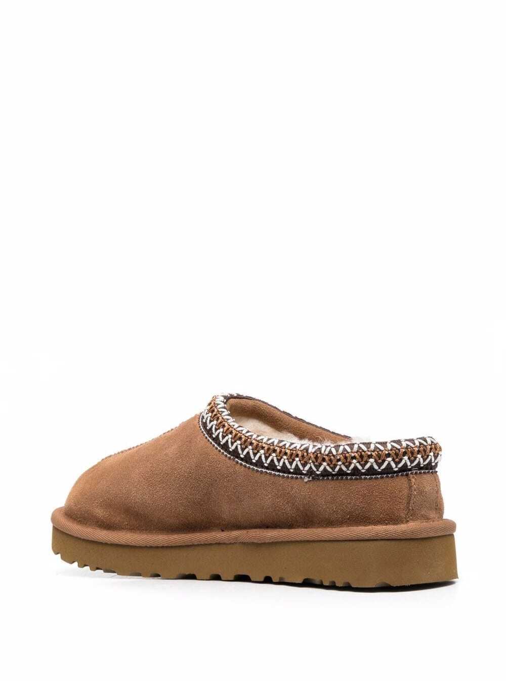 Ugg Tasman Ii Whipstitch-trim Slippers In Nude