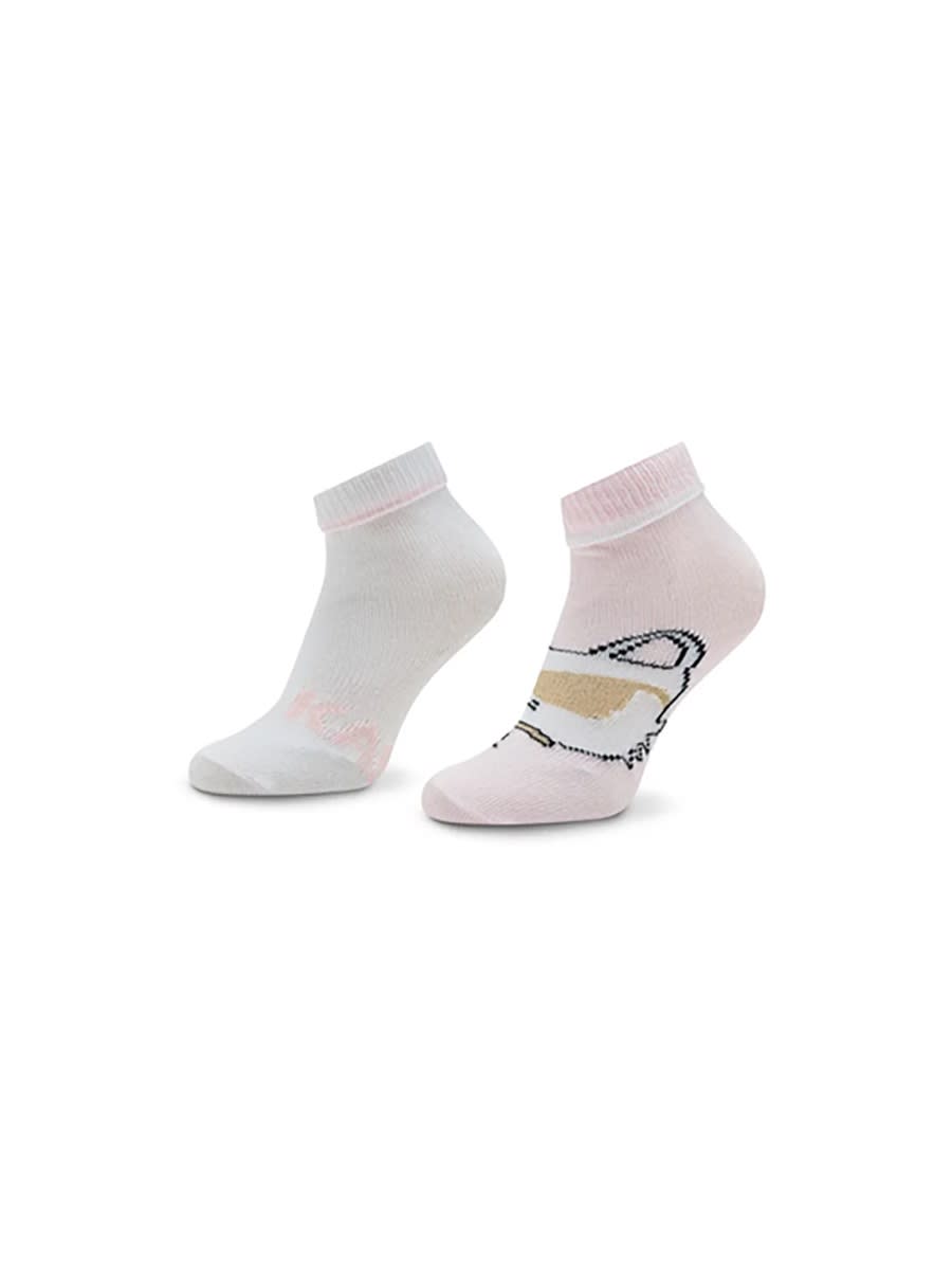 Karl Lagerfeld Set 2 Pairs Socks In Multicolour