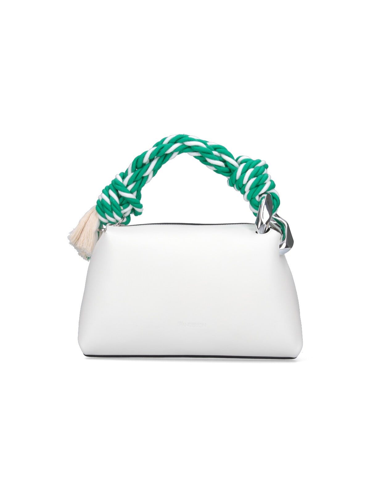 Shop Jw Anderson Corner Handbag In White