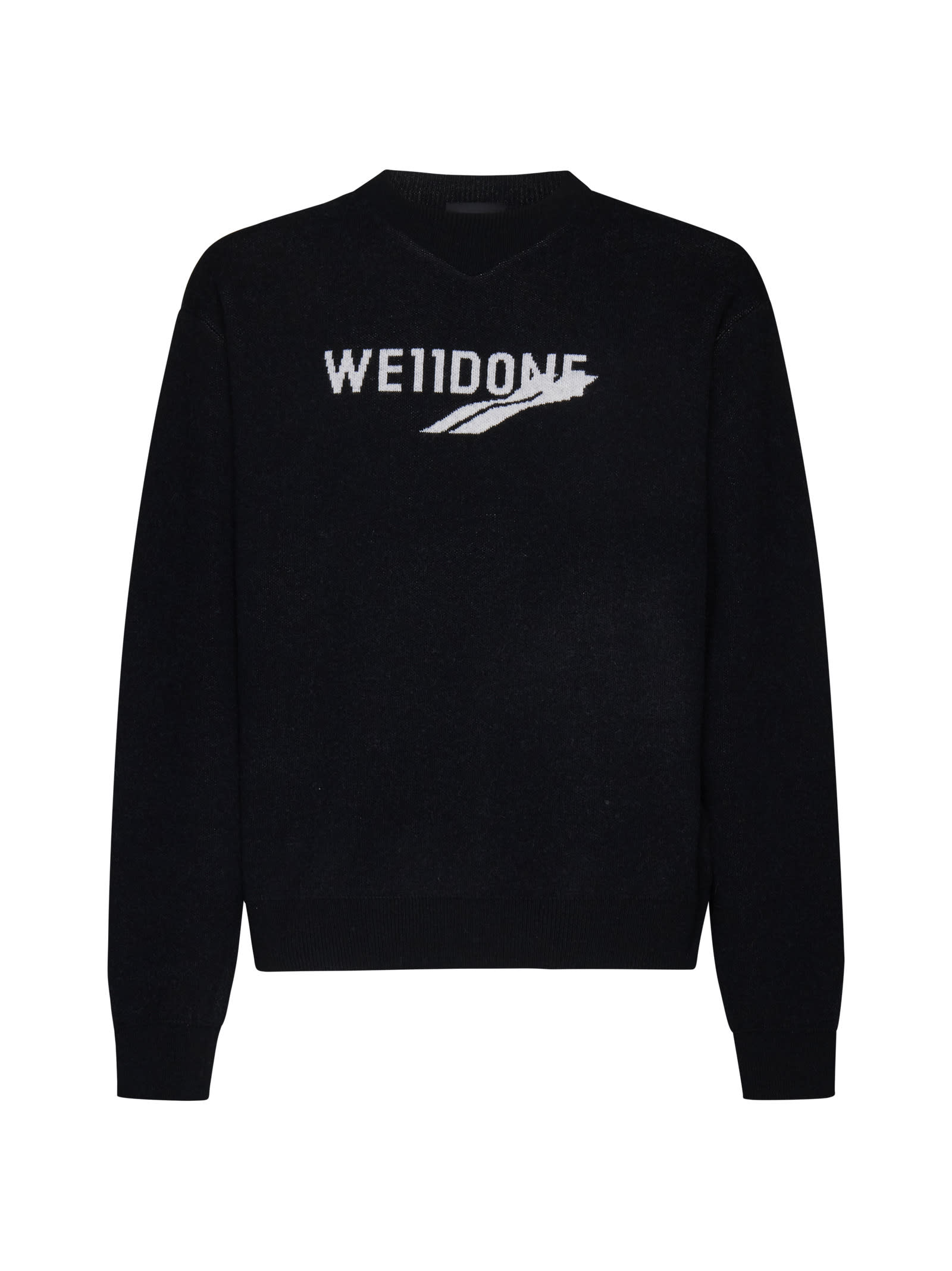 Shop We11 Done Sweater In Black