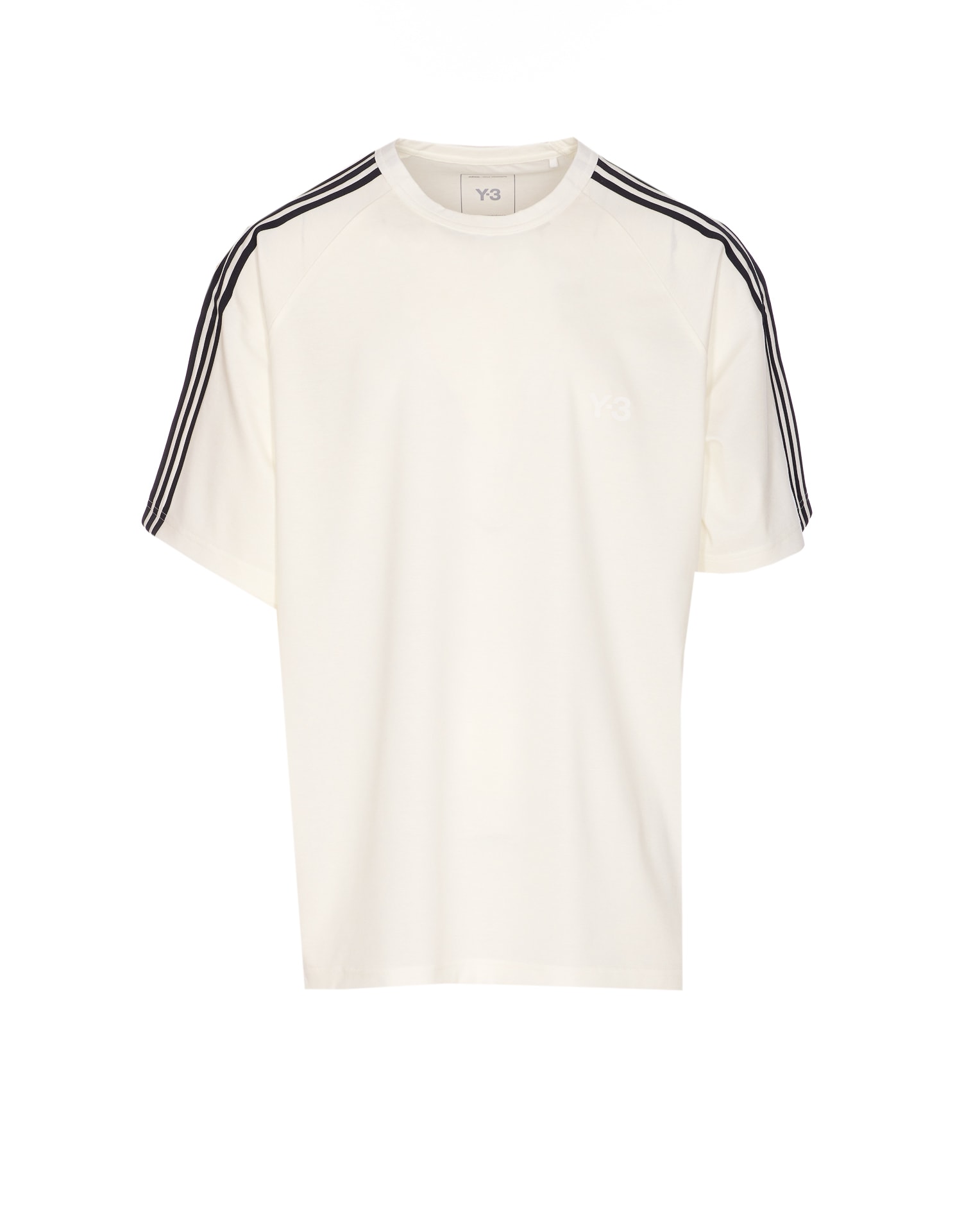 Y-3 Logo Motif T-shirt In White
