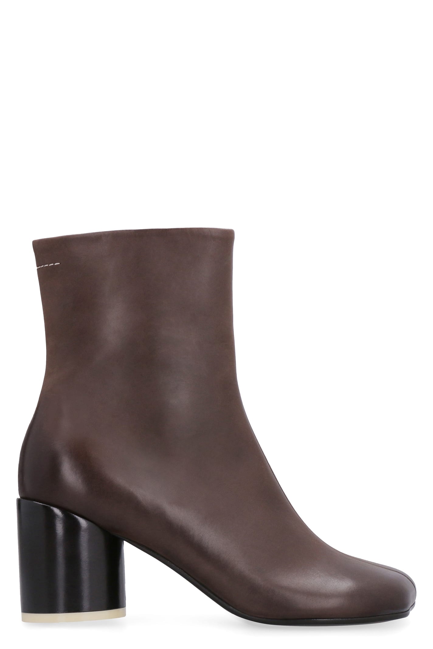 MM6 Maison Margiela Leather Ankle Boots